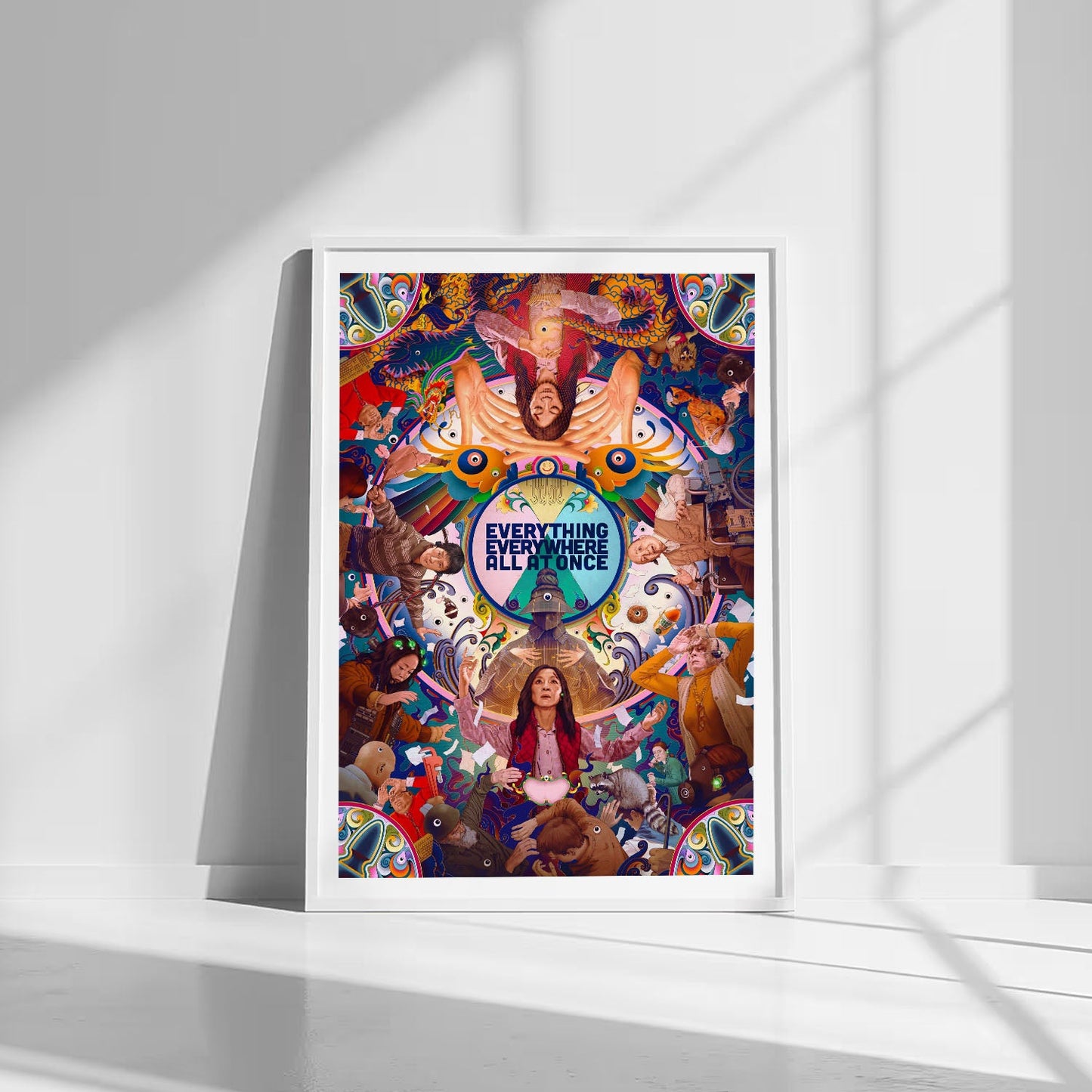 Flex Designs Poster Everything Everywhere All at Once 8 x 10" Home Goods - Movie 2022 Movie Poster