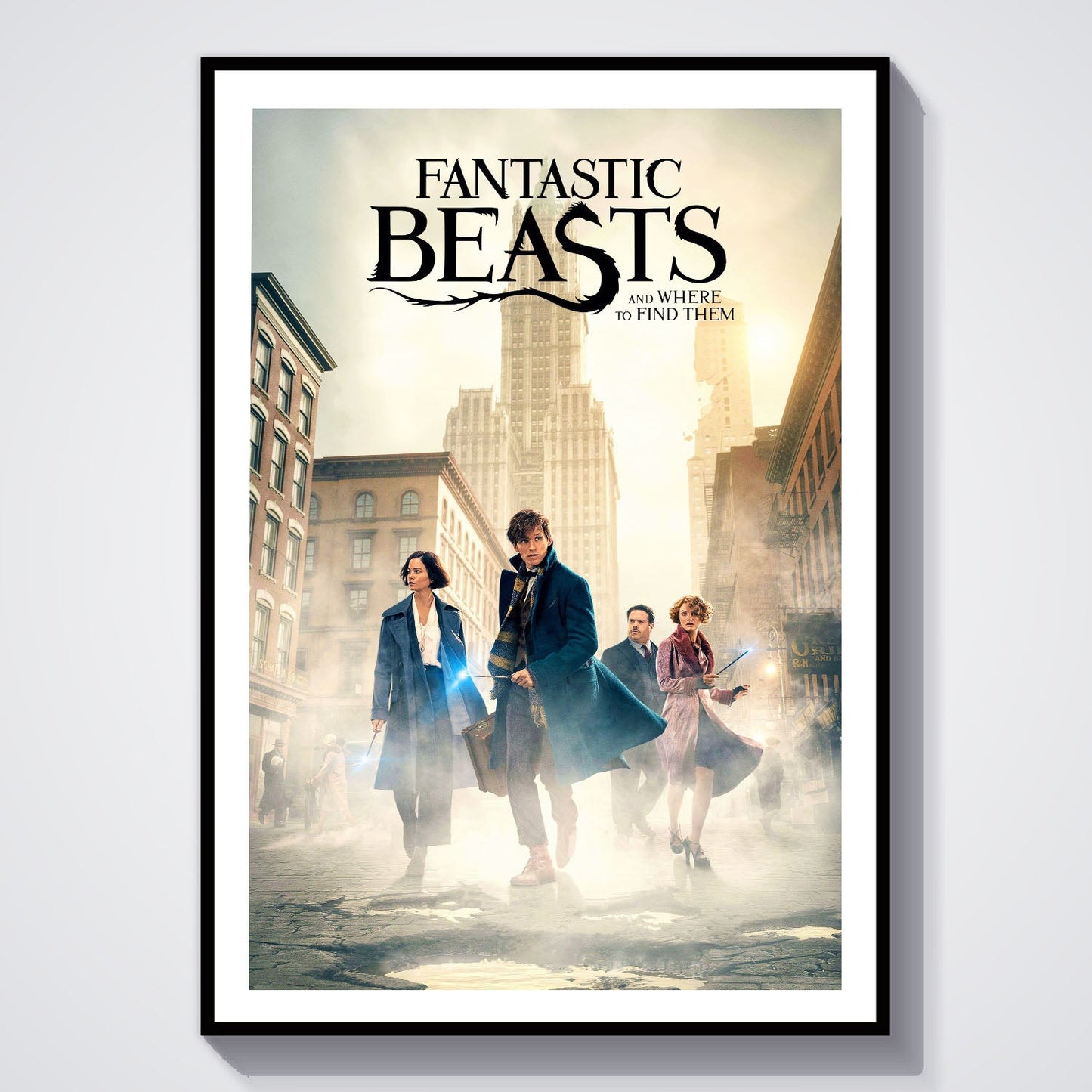 Flex Designs Poster Fantastic Beasts and Where to Find Them 8 x 10" Home Goods - Movie 2016 Movie Poster