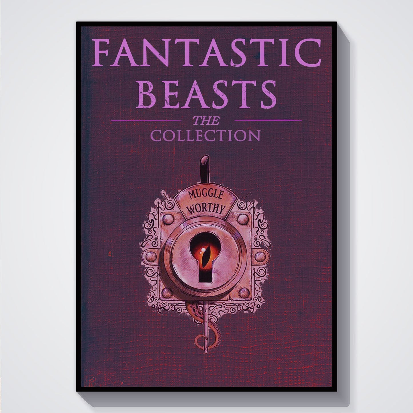 Flex Designs Poster Fantastic Beasts Collection Bookcover 5 x 7" Home Goods - Movie Movie Poster