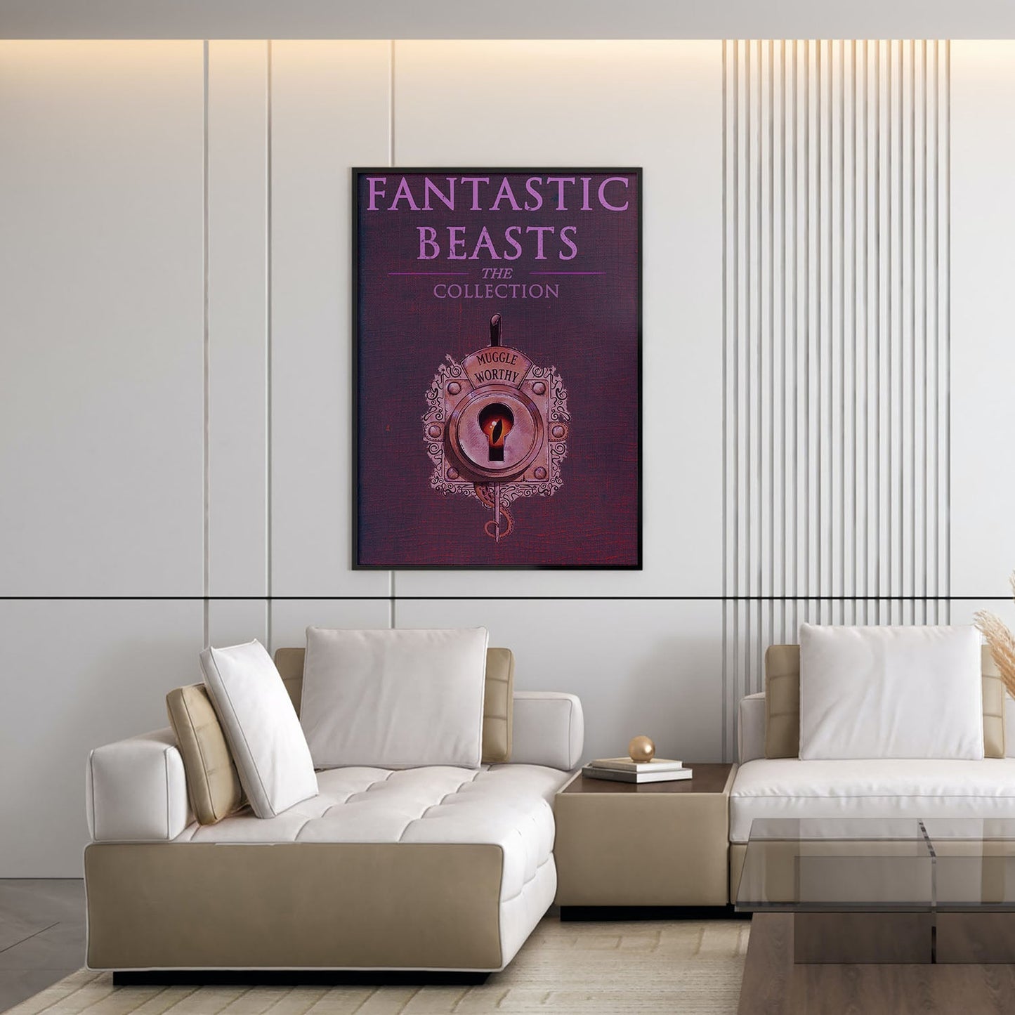Flex Designs Poster Fantastic Beasts Collection Bookcover 5 x 7" Home Goods - Movie Movie Poster