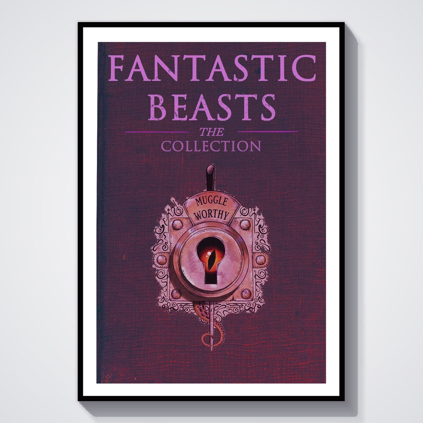 Flex Designs Poster Fantastic Beasts Collection Bookcover 8 x 10" Home Goods - Movie Movie Poster