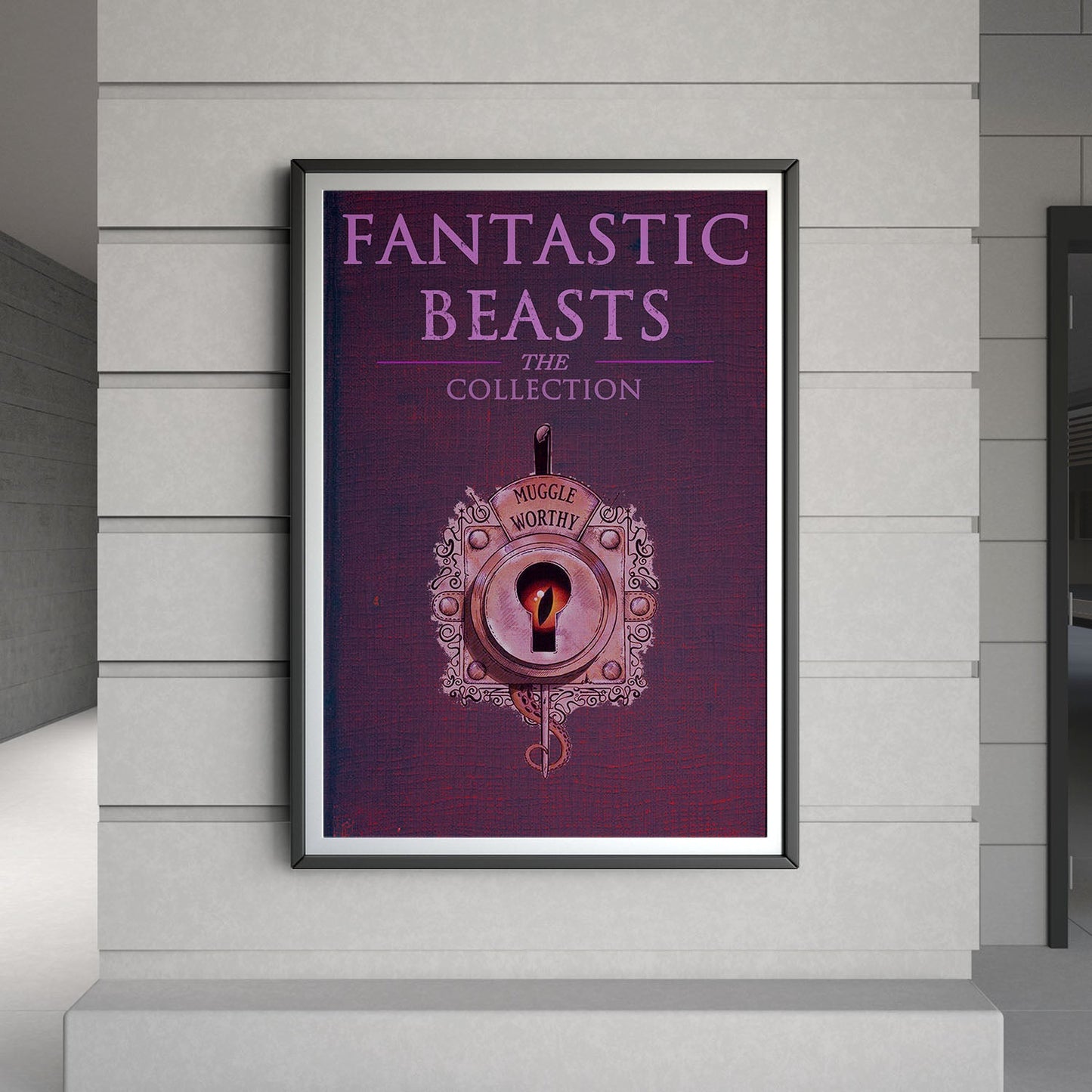 Flex Designs Poster Fantastic Beasts Collection Bookcover 8 x 10" Home Goods - Movie Movie Poster