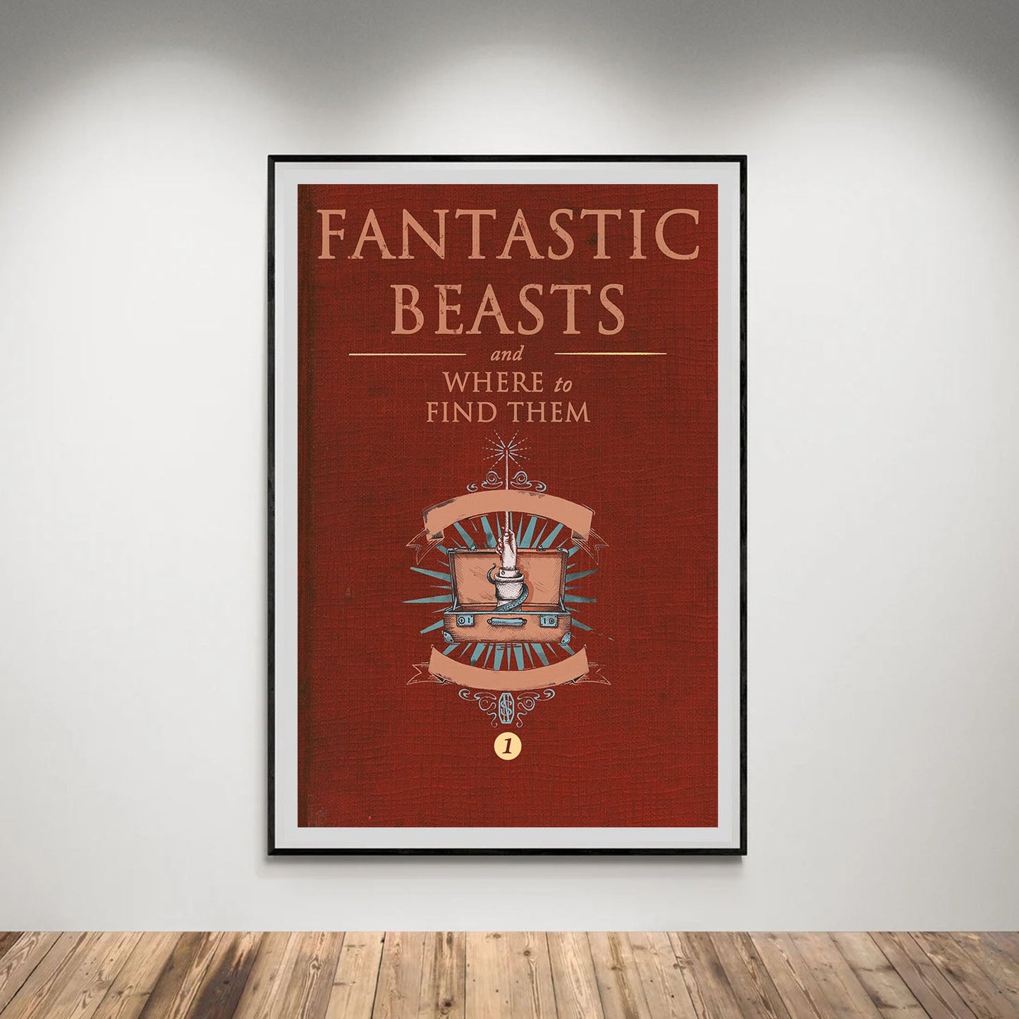 Flex Designs Poster Fantastic Beasts and Where to Find Them Bookcover 5 x 7" Home Goods - Movie 2016 Movie Poster