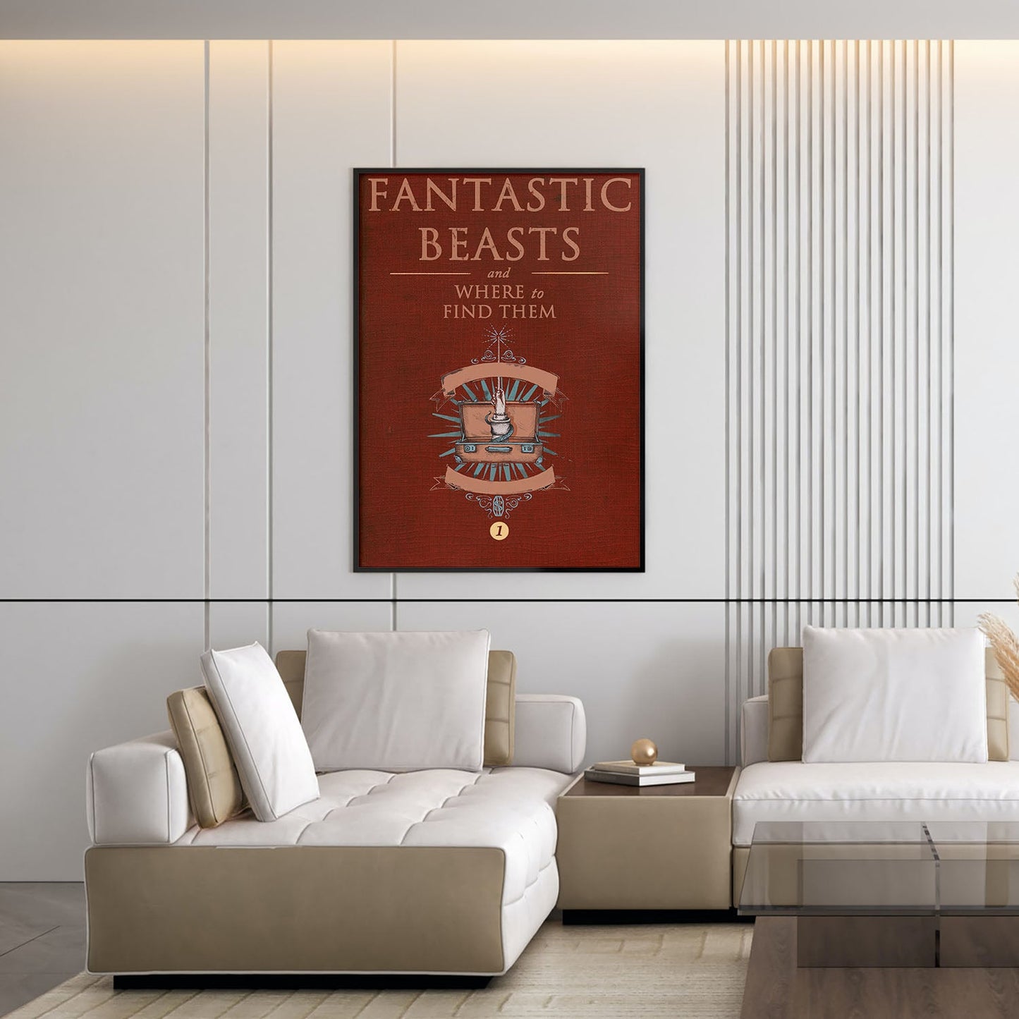 Flex Designs Poster Fantastic Beasts and Where to Find Them Bookcover 5 x 7" Home Goods - Movie 2016 Movie Poster