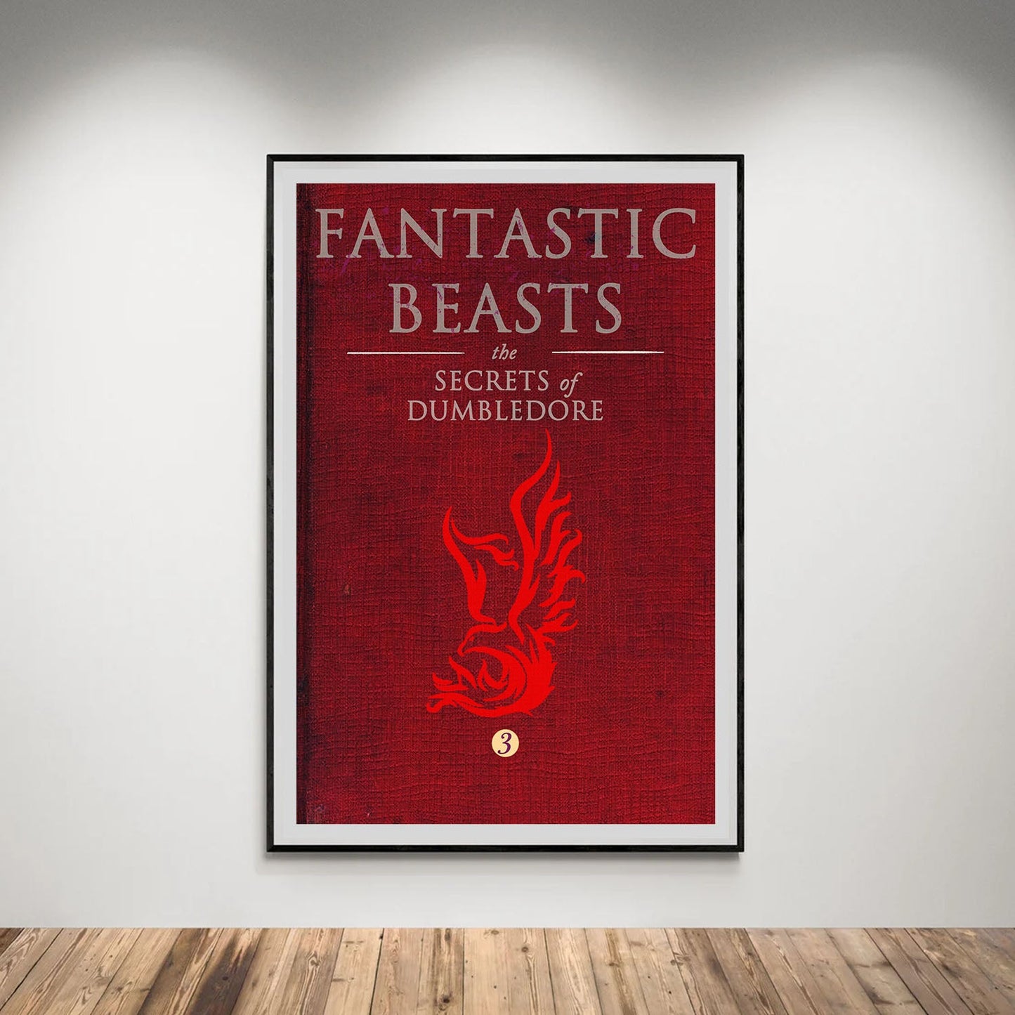 Flex Designs Poster Fantastic Beasts The Secrets of Dumbledore Bookcover 5 x 7" Home Goods - Movie 2022 Movie Poster
