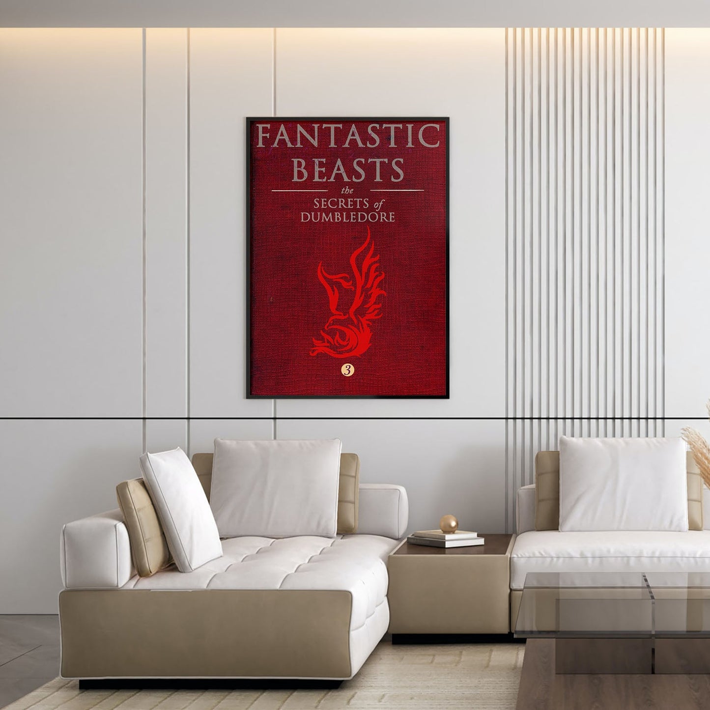 Flex Designs Poster Fantastic Beasts The Secrets of Dumbledore Bookcover 5 x 7" Home Goods - Movie 2022 Movie Poster