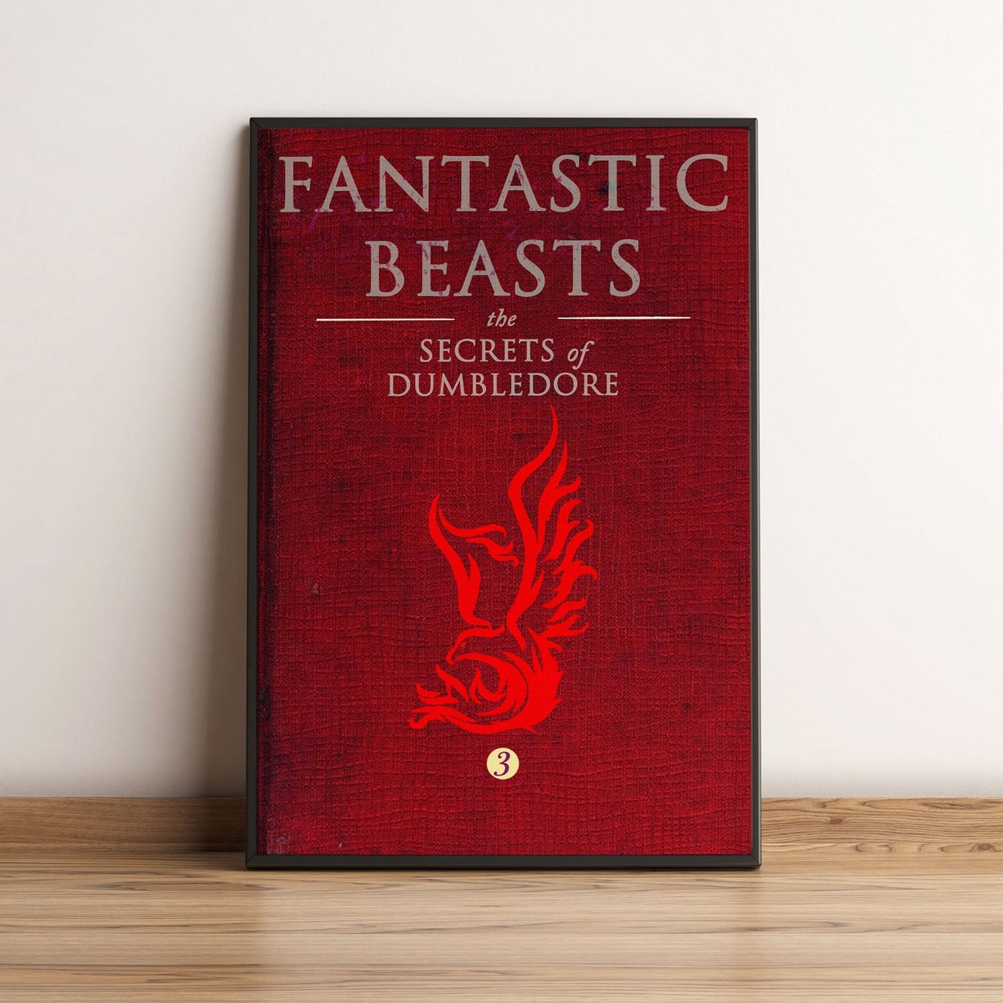 Flex Designs Poster Fantastic Beasts The Secrets of Dumbledore Bookcover 5 x 7" Home Goods - Movie 2022 Movie Poster