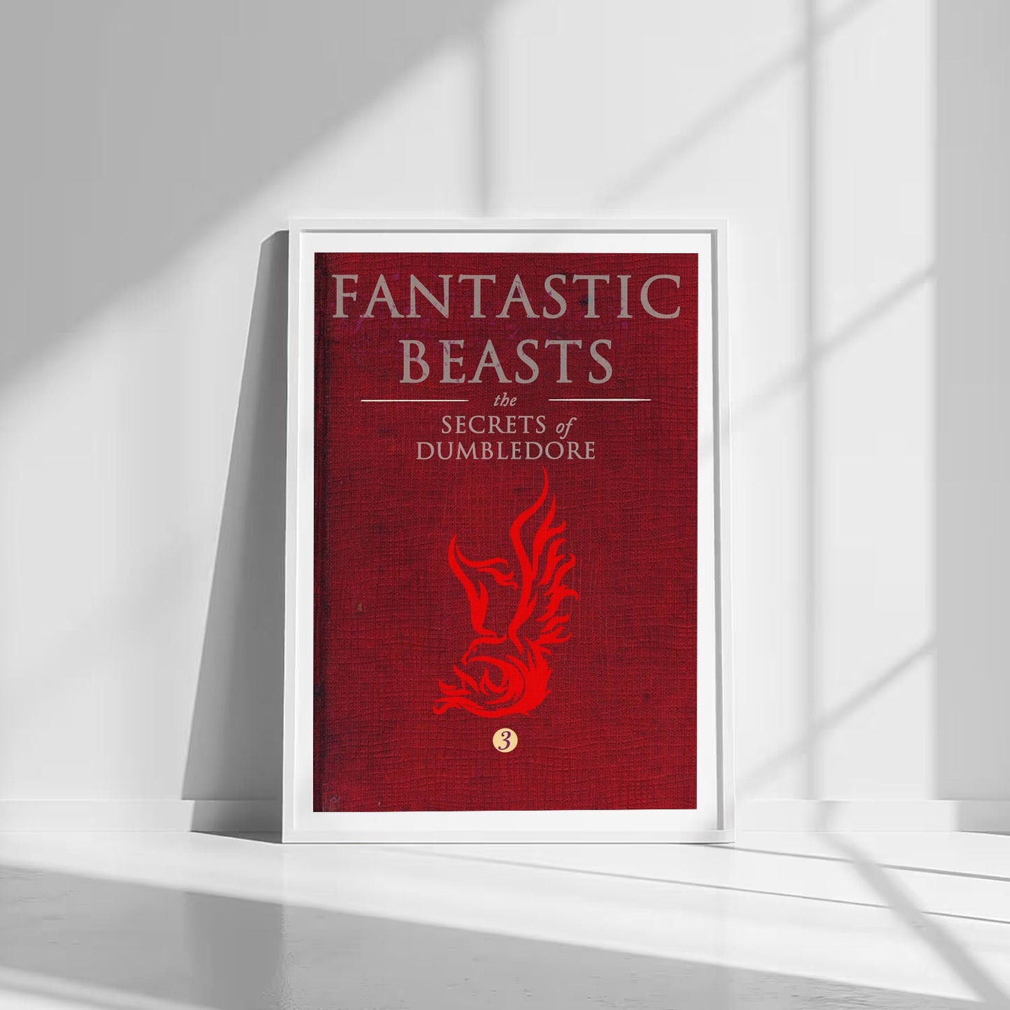 Flex Designs Poster Fantastic Beasts The Secrets of Dumbledore Bookcover 8 x 10" Home Goods - Movie 2022 Movie Poster