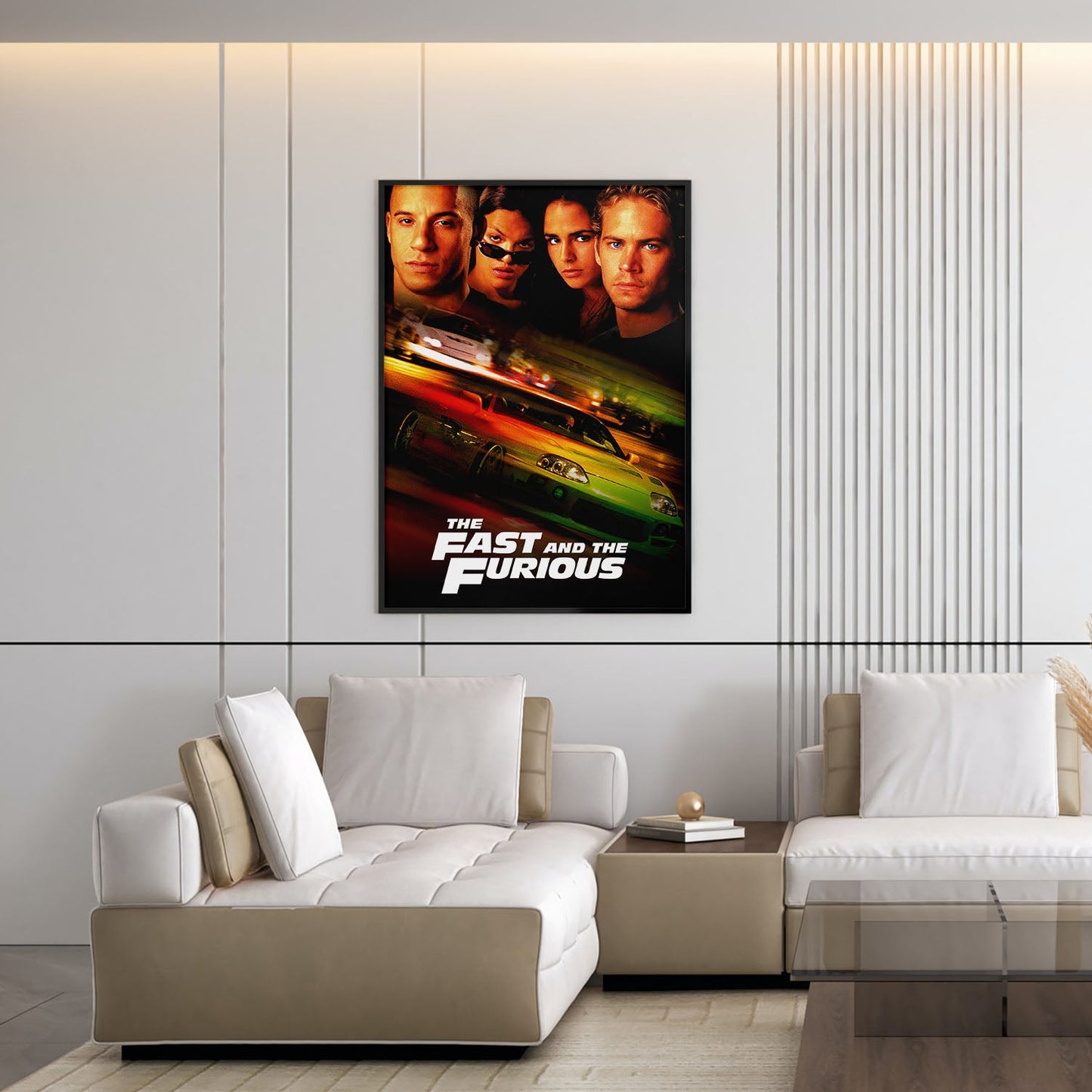 Flex Designs Poster The Fast and the Furious Classic 5 x 7" Home Goods - Movie 2001 Movie Poster