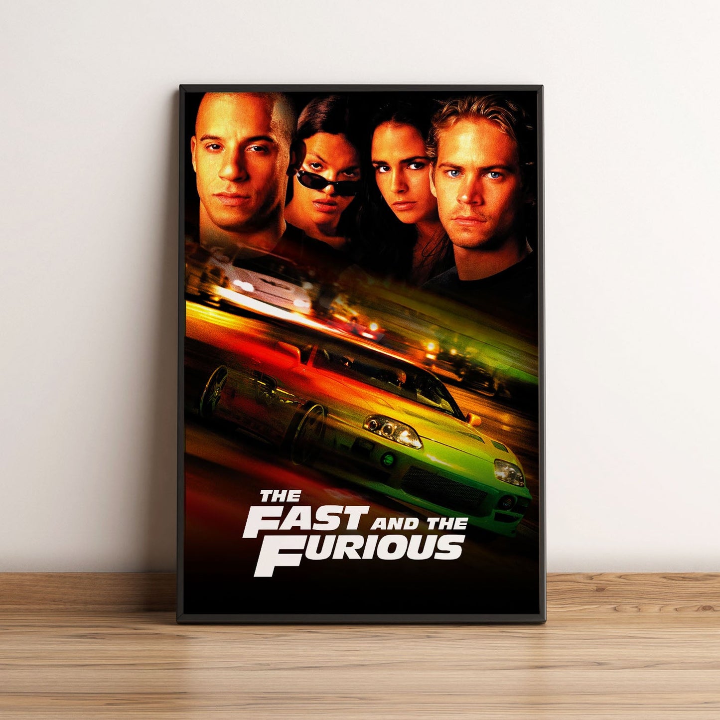 Flex Designs Poster The Fast and the Furious Classic 5 x 7" Home Goods - Movie 2001 Movie Poster