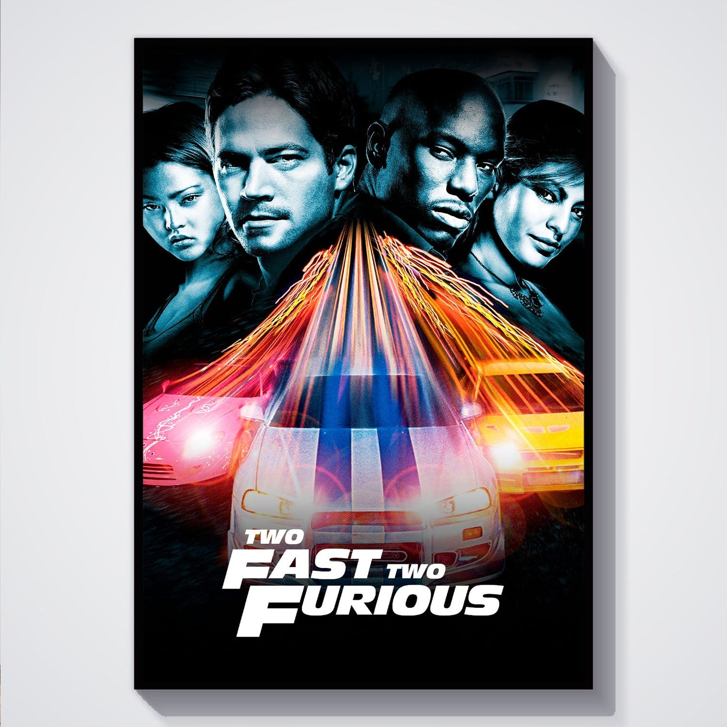 Flex Designs Poster 2 Fast 2 Furious Classic 5 x 7" Home Goods - Movie 2003 Movie Poster