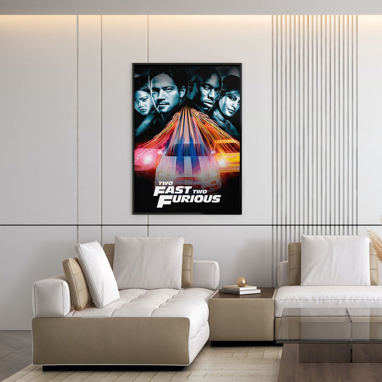 Flex Designs Poster 2 Fast 2 Furious Classic 5 x 7" Home Goods - Movie 2003 Movie Poster