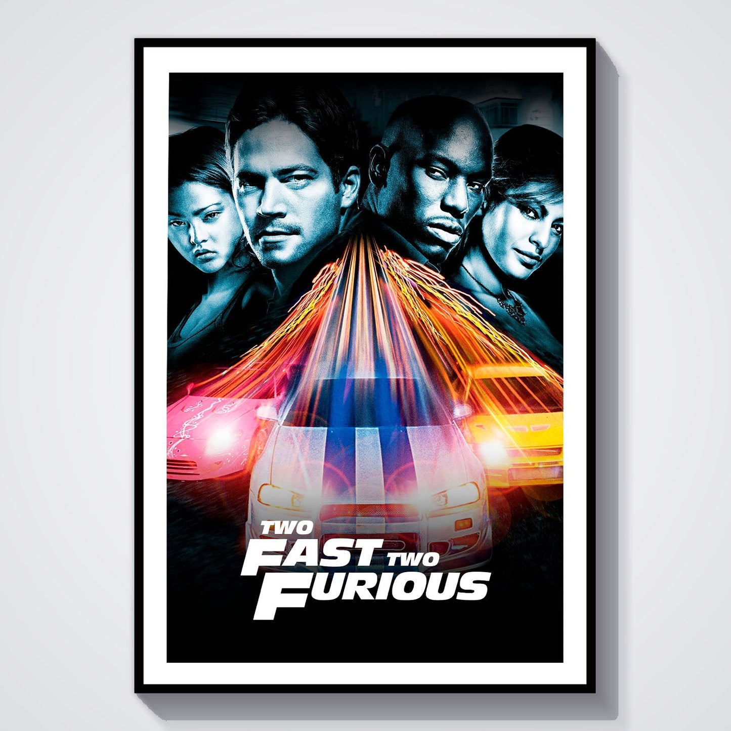 Flex Designs Poster 2 Fast 2 Furious Classic 8 x 10" Home Goods - Movie 2003 Movie Poster
