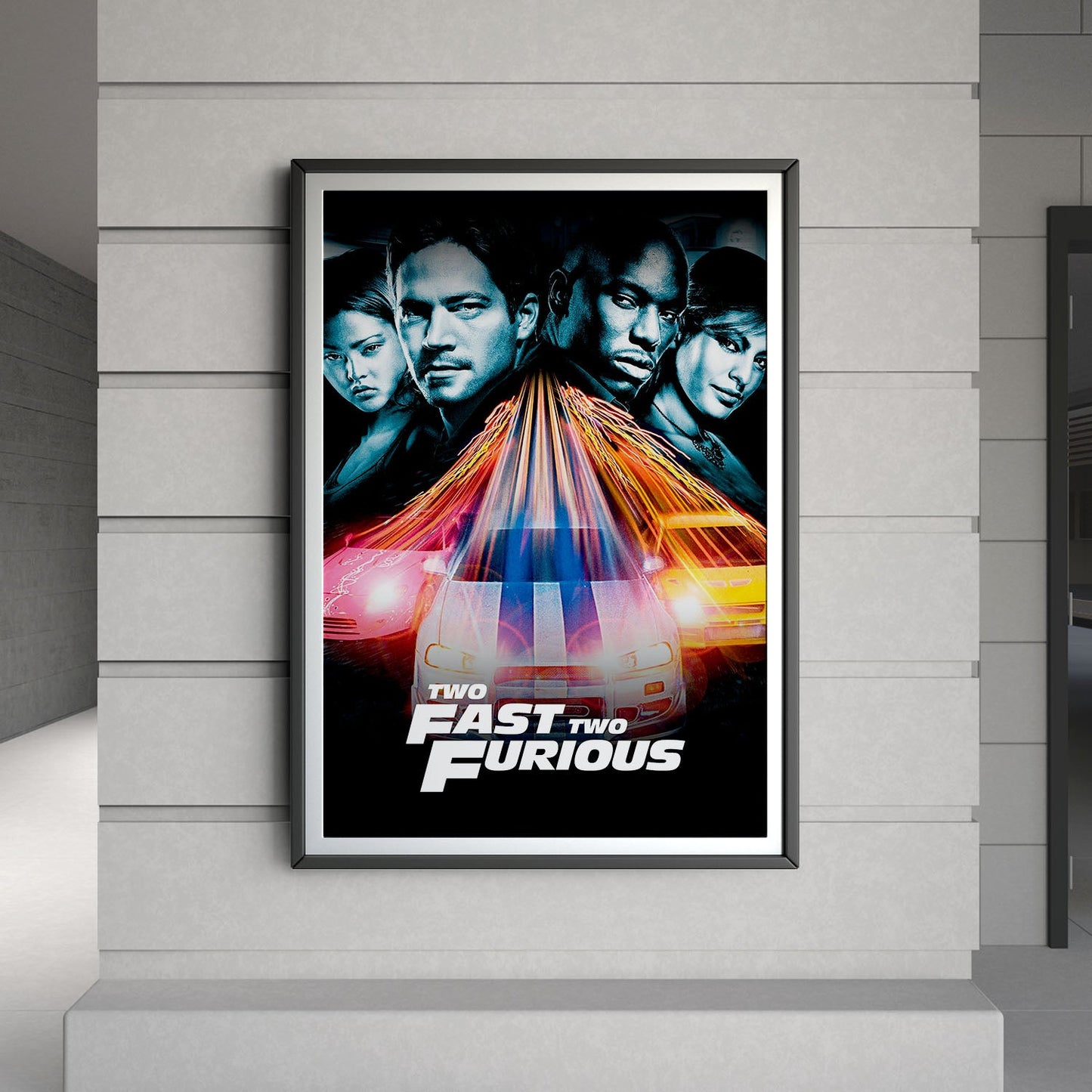 Flex Designs Poster 2 Fast 2 Furious Classic 8 x 10" Home Goods - Movie 2003 Movie Poster