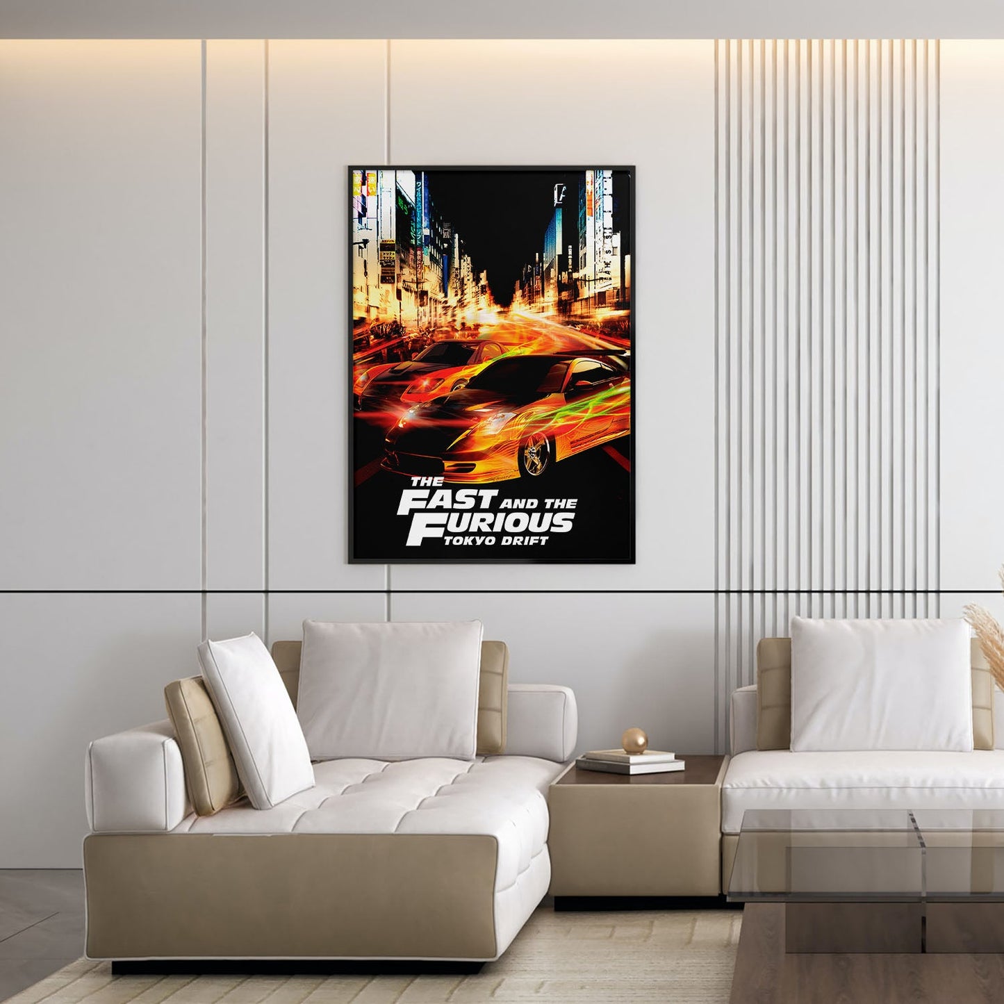 Flex Designs Poster The Fast and the Furious Tokyo Drift Classic 5 x 7" Home Goods - Movie 2006 Movie Poster