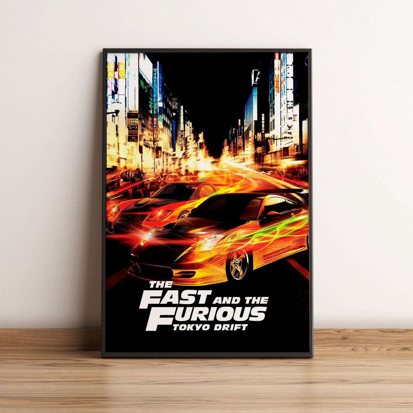 Flex Designs Poster The Fast and the Furious Tokyo Drift Classic 5 x 7" Home Goods - Movie 2006 Movie Poster