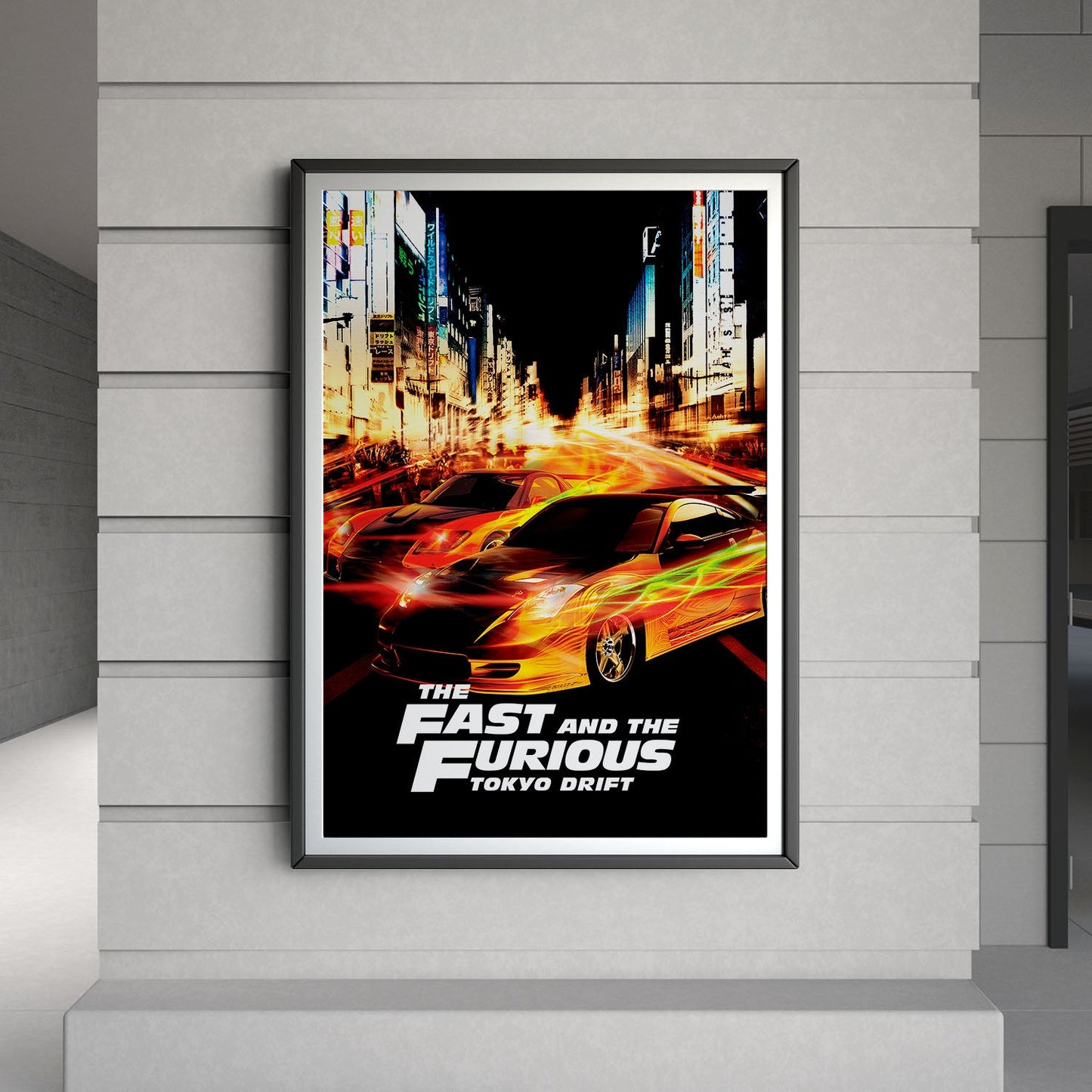 Flex Designs Poster The Fast and the Furious Tokyo Drift Classic 8 x 10" Home Goods - Movie 2006 Movie Poster