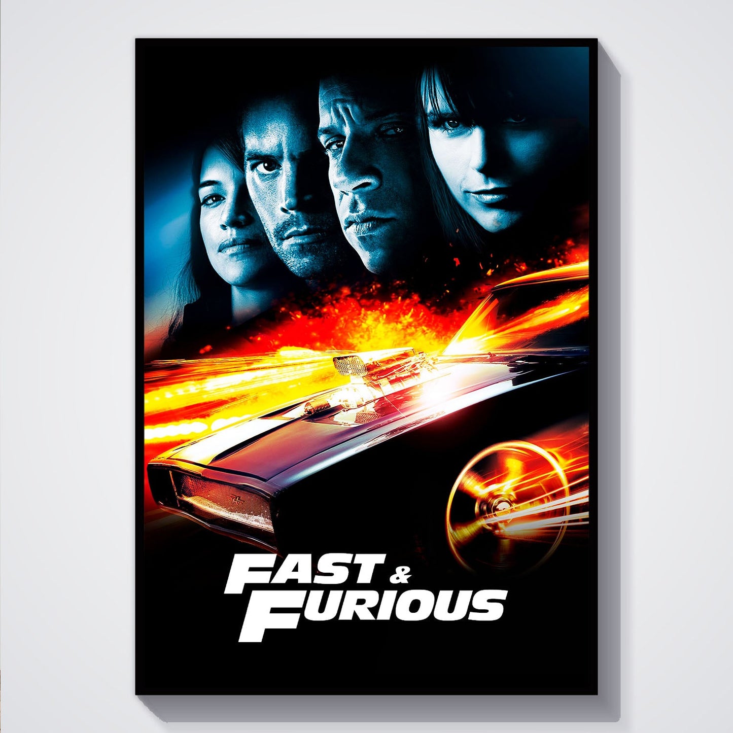 Flex Designs Poster Fast Furious Classic 5 x 7" Home Goods - Movie 2009 Movie Poster