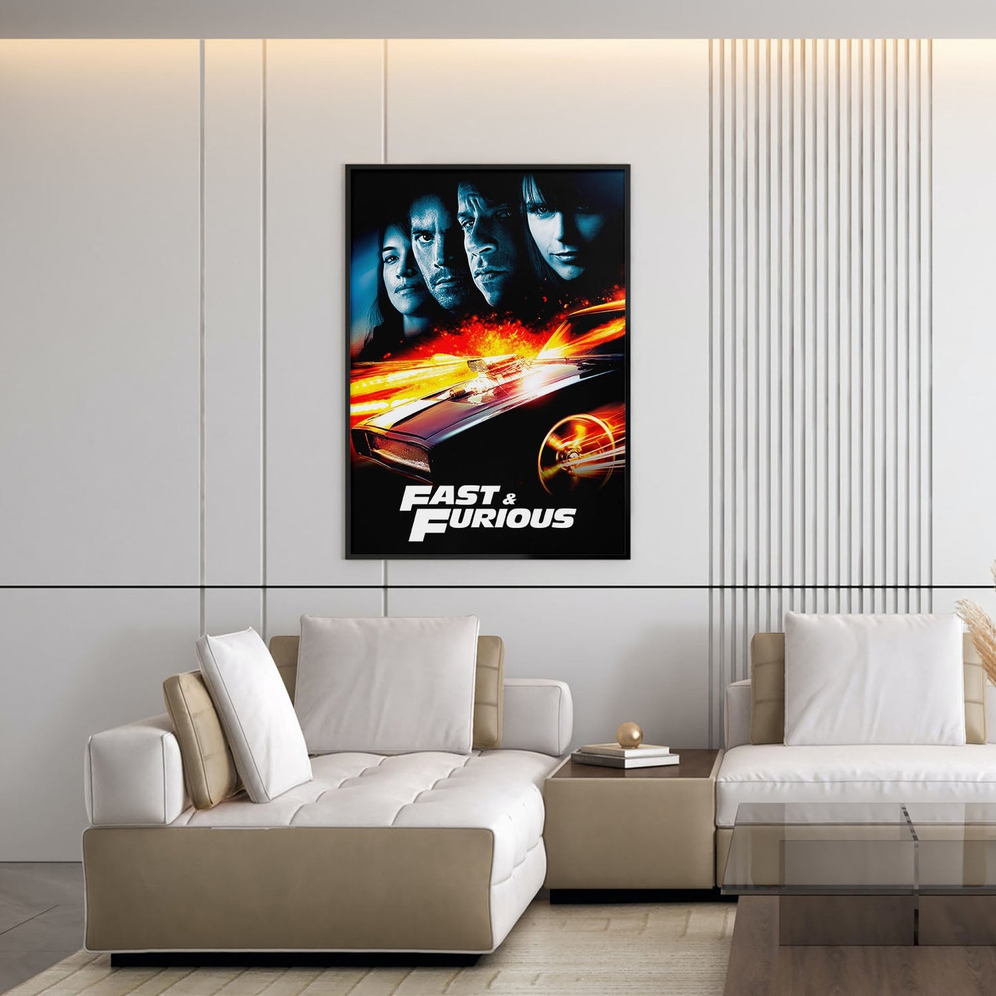 Flex Designs Poster Fast Furious Classic 5 x 7" Home Goods - Movie 2009 Movie Poster