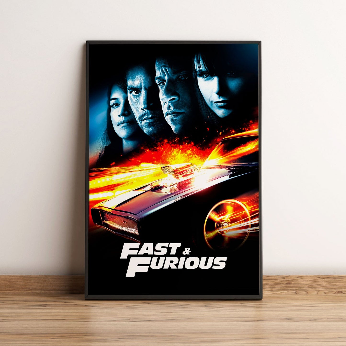 Flex Designs Poster Fast Furious Classic 5 x 7" Home Goods - Movie 2009 Movie Poster