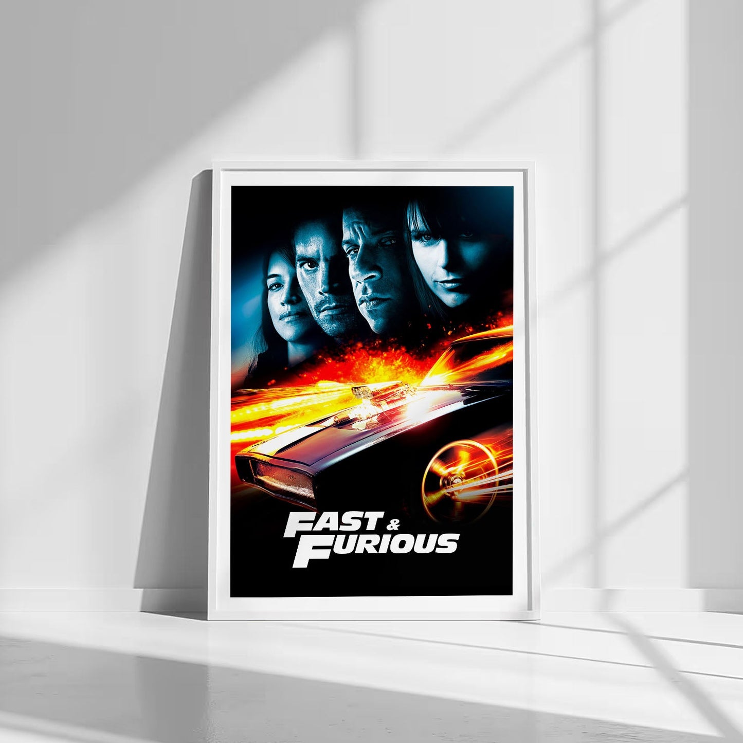 Flex Designs Poster Fast Furious Classic 8 x 10" Home Goods - Movie 2009 Movie Poster