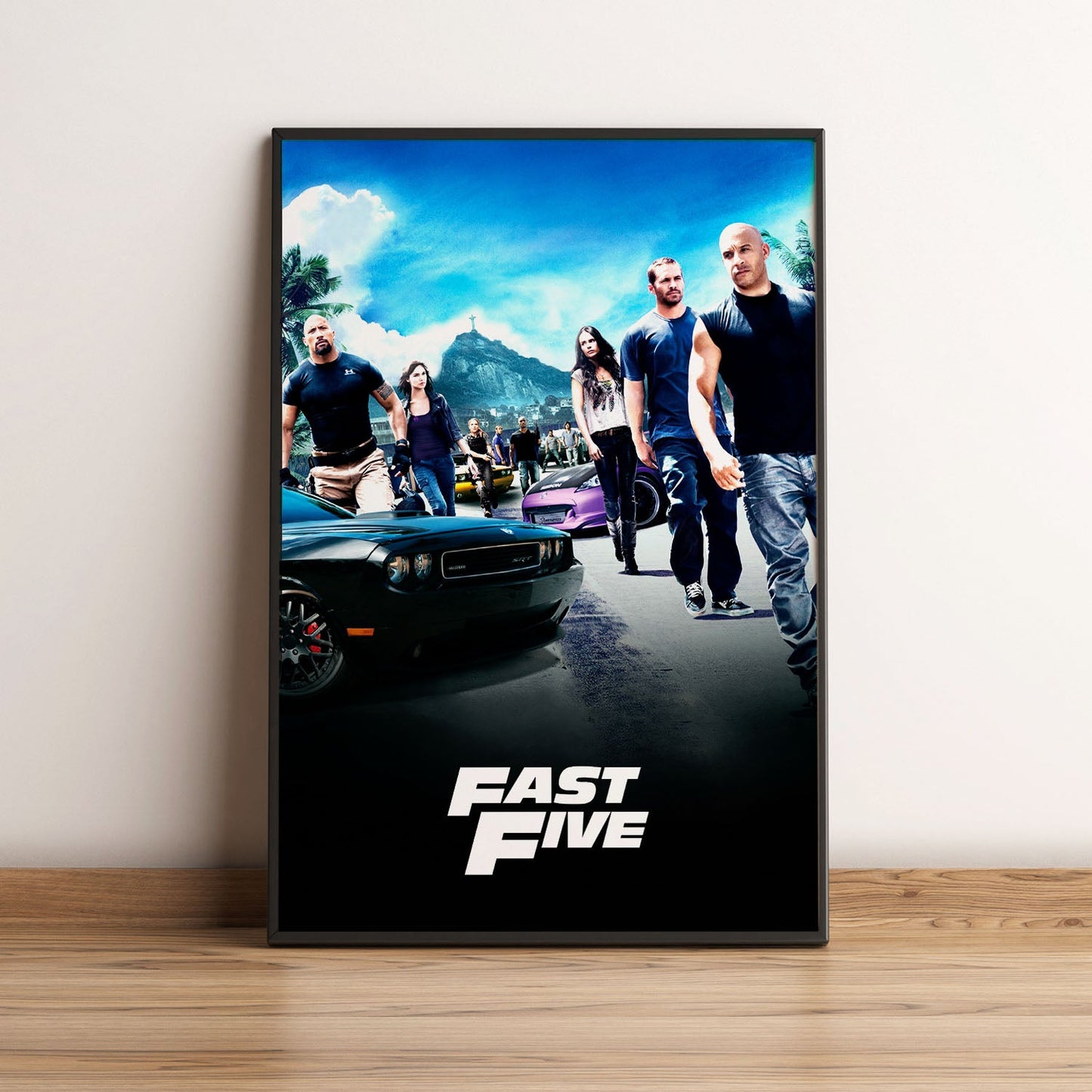 Flex Designs Poster Fast Five Classic 5 x 7" Home Goods - Movie 2011 Movie Poster