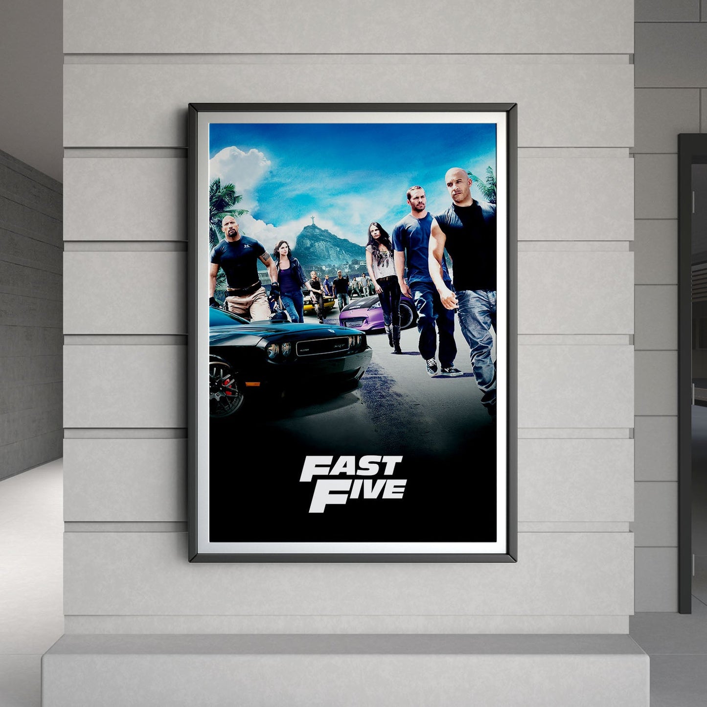 Flex Designs Poster Fast Five Classic 8 x 10" Home Goods - Movie 2011 Movie Poster