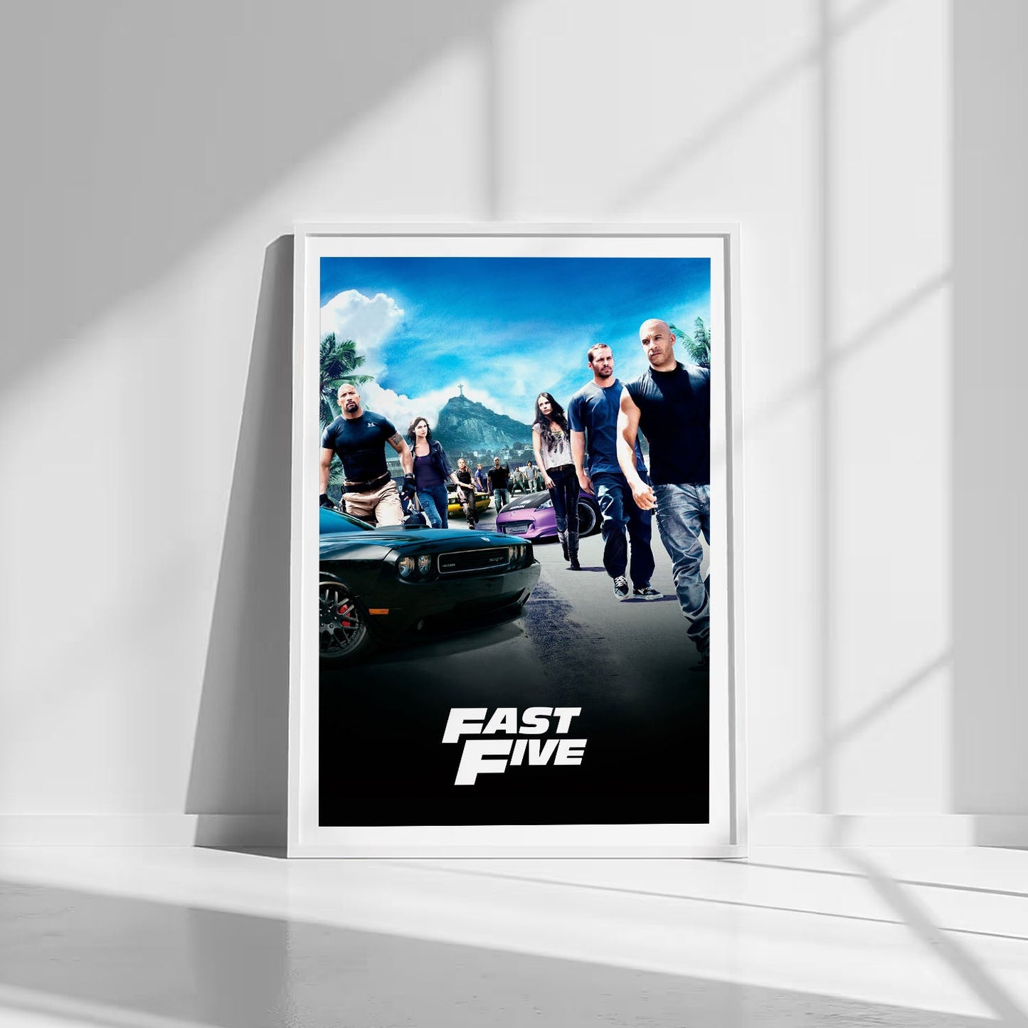 Flex Designs Poster Fast Five Classic 8 x 10" Home Goods - Movie 2011 Movie Poster