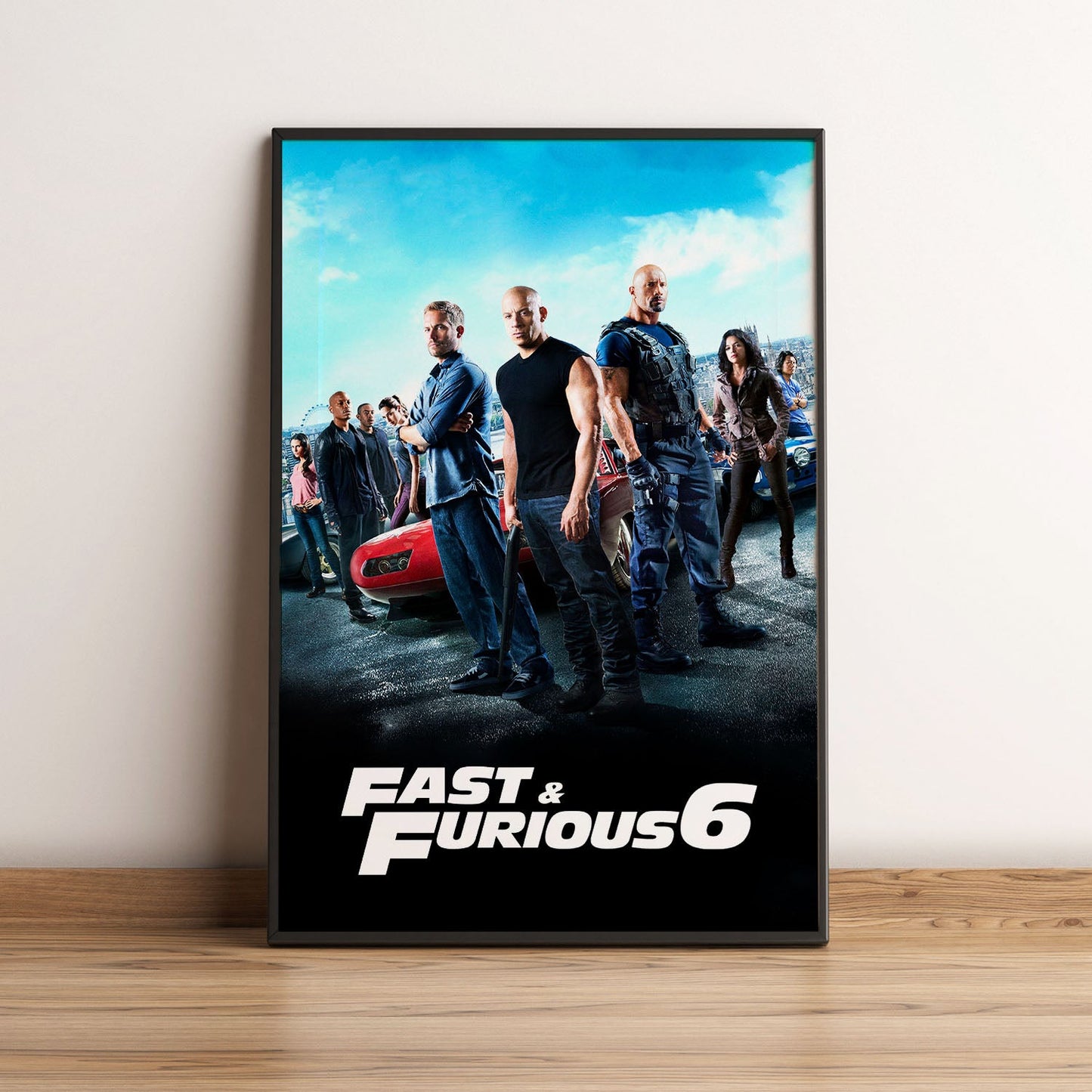 Flex Designs Poster Fast Furious 6 Classic 5 x 7" Home Goods - Movie 2013 Movie Poster