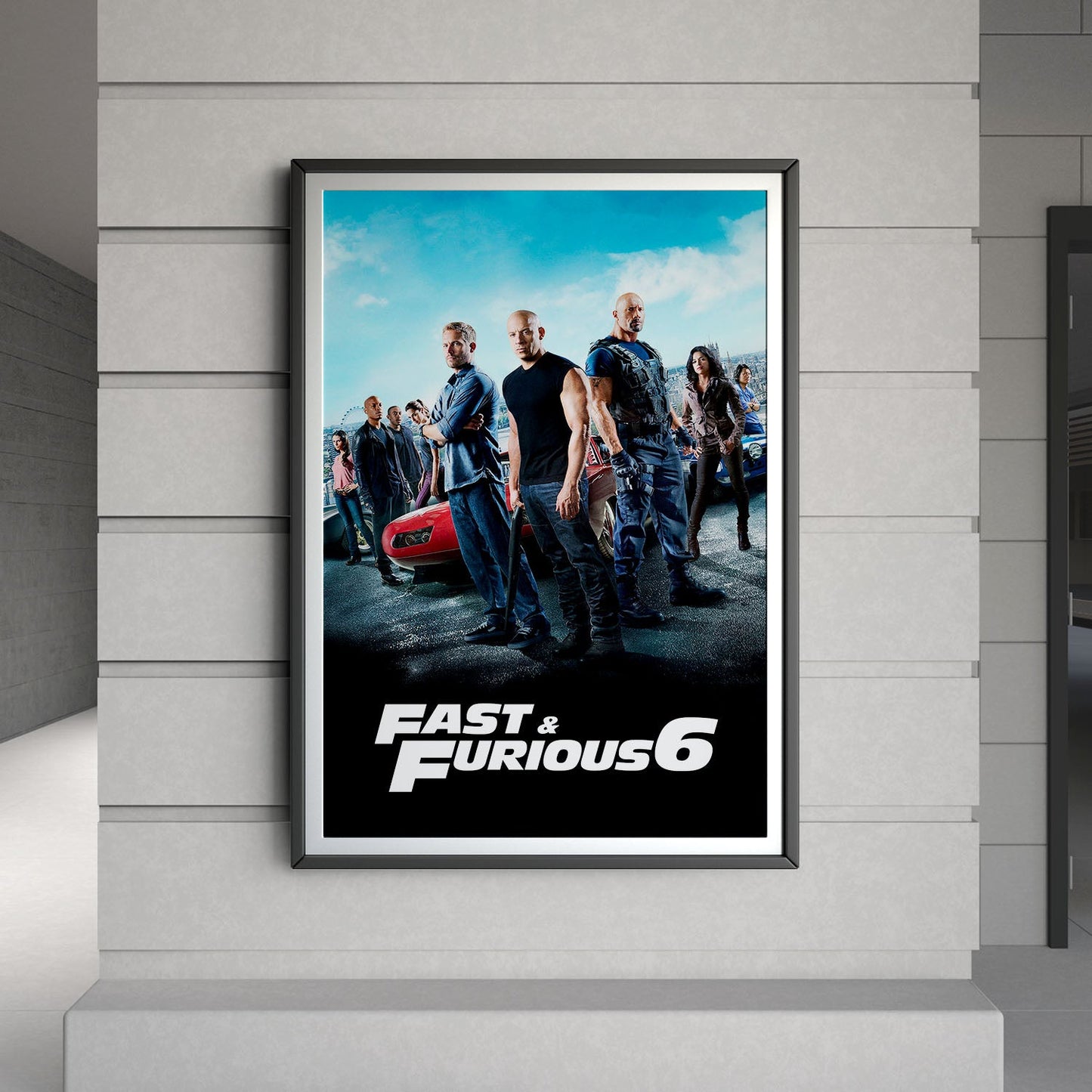 Flex Designs Poster Fast Furious 6 Classic 8 x 10" Home Goods - Movie 2013 Movie Poster