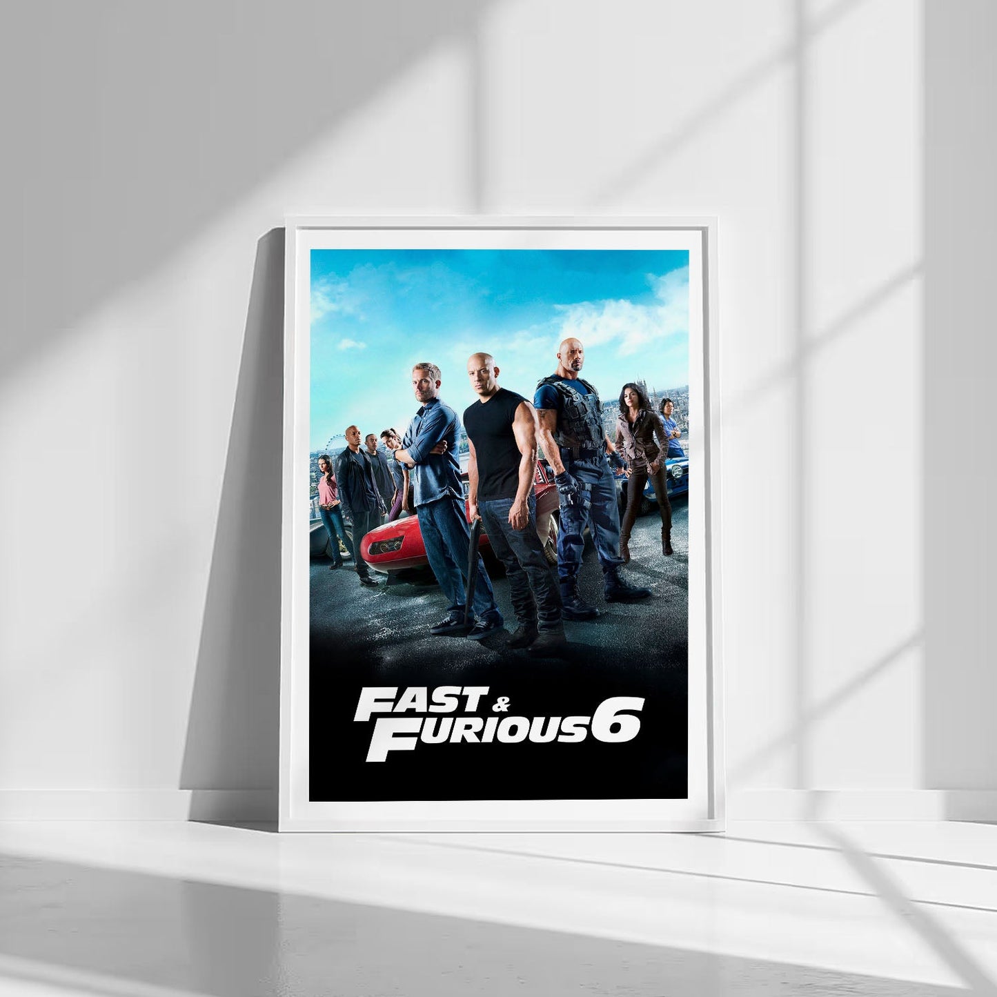 Flex Designs Poster Fast Furious 6 Classic 8 x 10" Home Goods - Movie 2013 Movie Poster