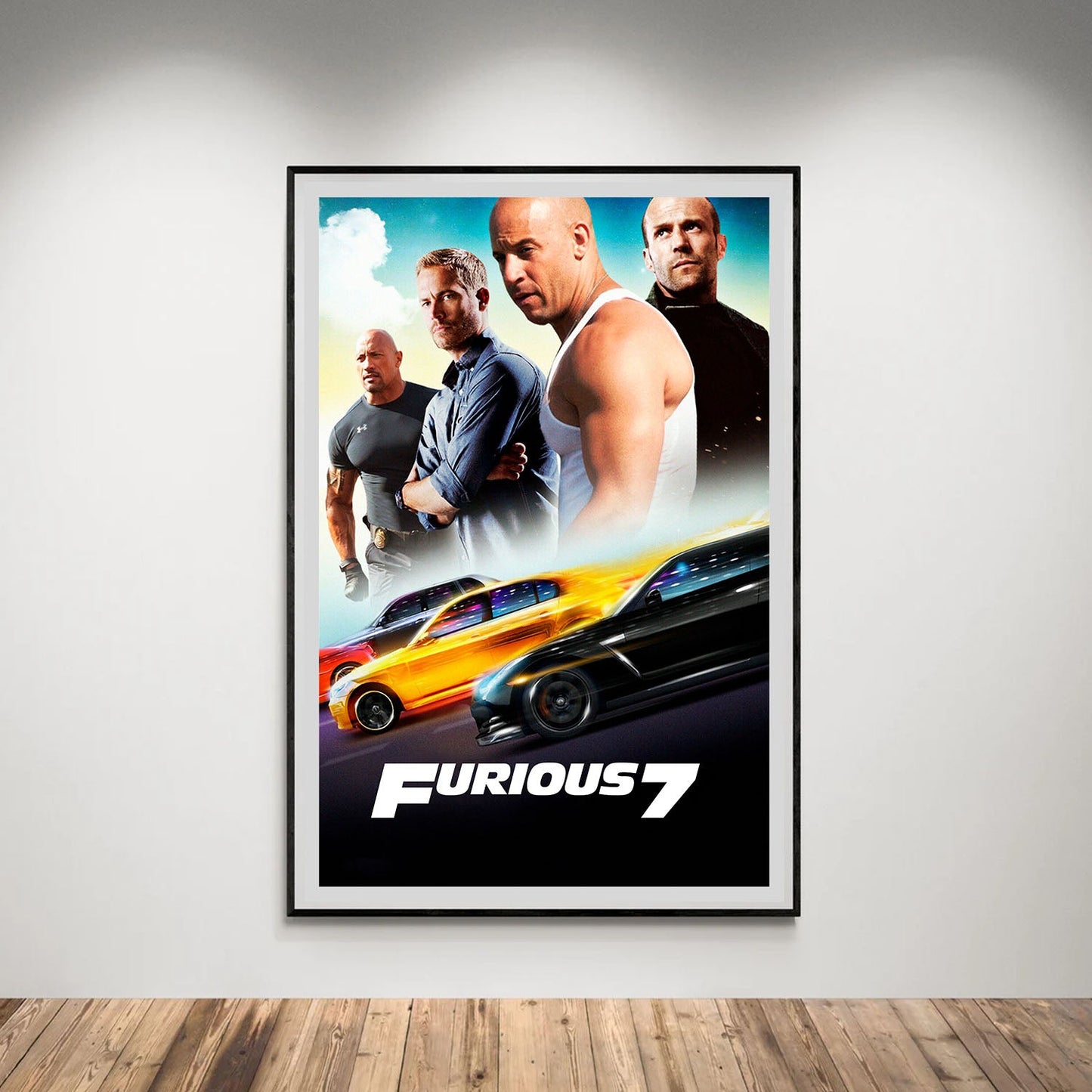 Flex Designs Poster Furious 7 Classic 5 x 7" Home Goods - Movie 2015 Movie Poster