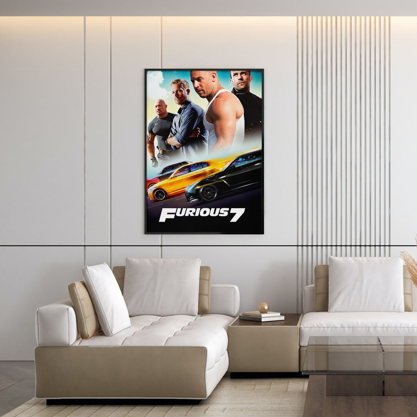 Flex Designs Poster Furious 7 Classic 5 x 7" Home Goods - Movie 2015 Movie Poster