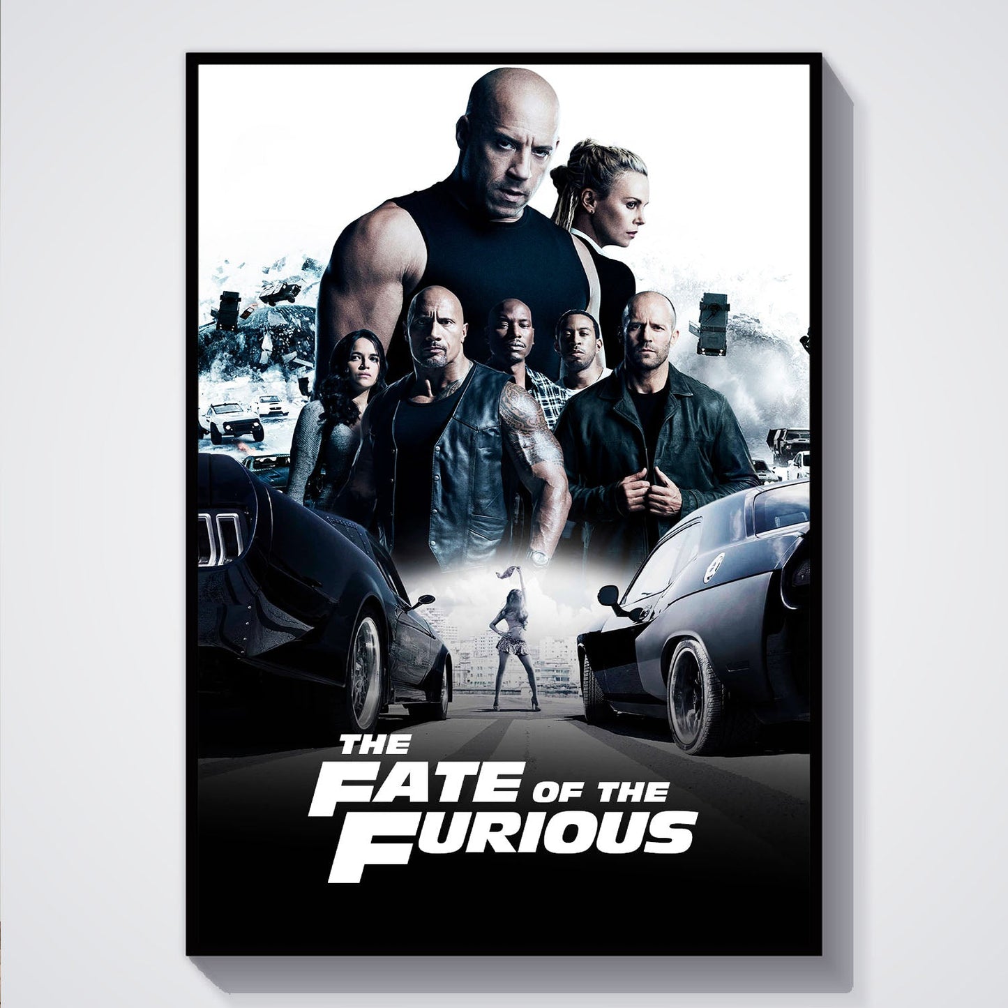 Flex Designs Poster The Fate of the Furious Classic 5 x 7" Home Goods - Movie 2017 Movie Poster