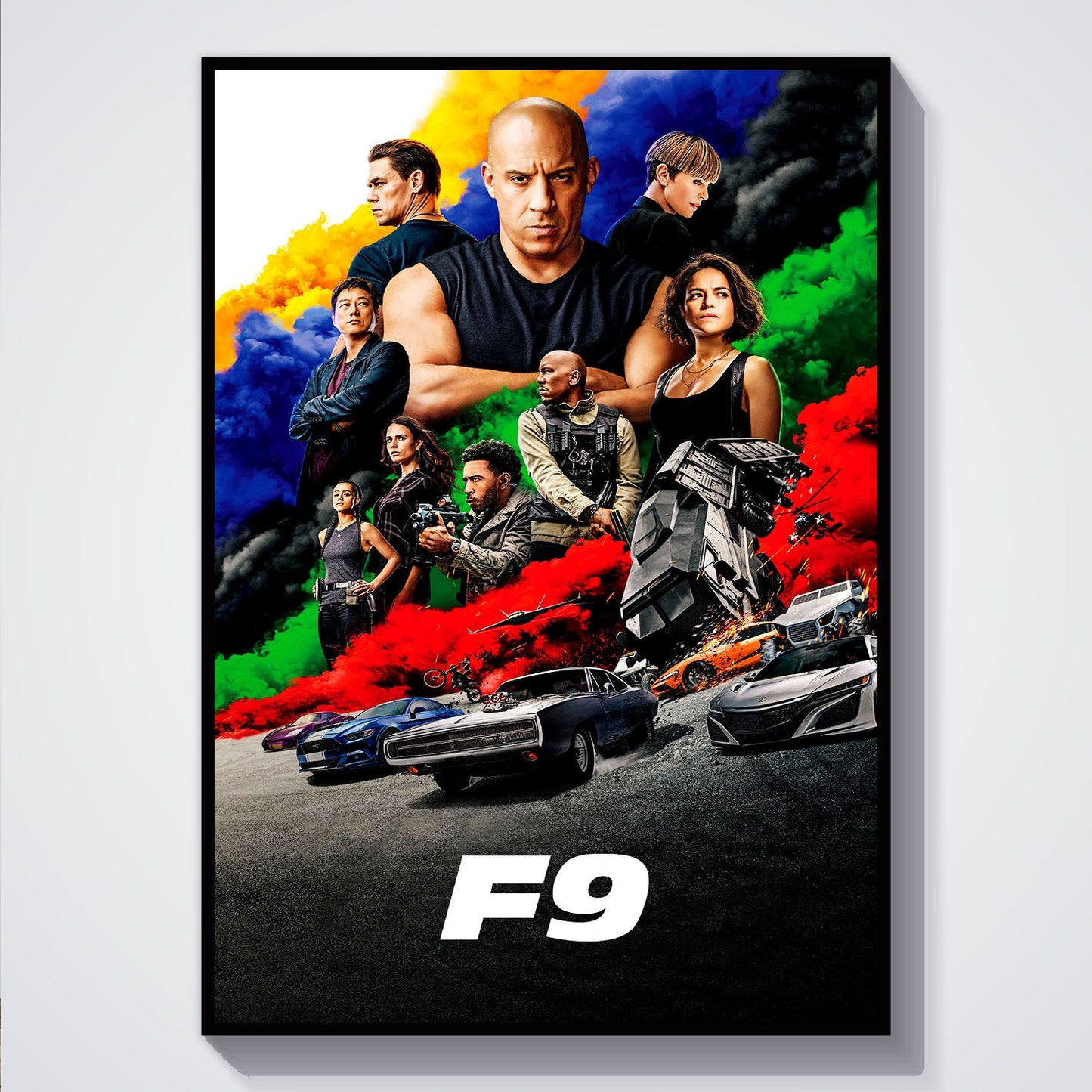 Flex Designs Poster F9 Classic 5 x 7" Home Goods - Movie 2021 Movie Poster