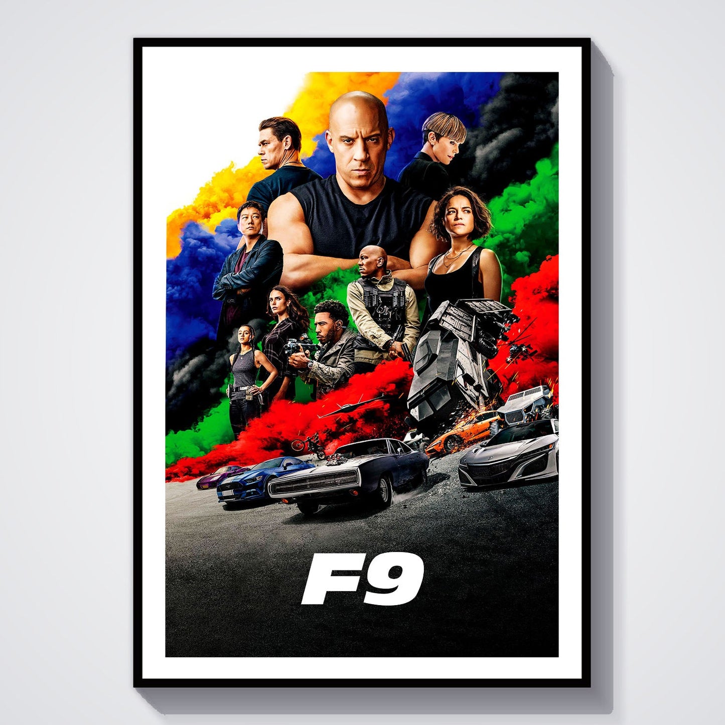 Flex Designs Poster F9 Classic 8 x 10" Home Goods - Movie 2021 Movie Poster