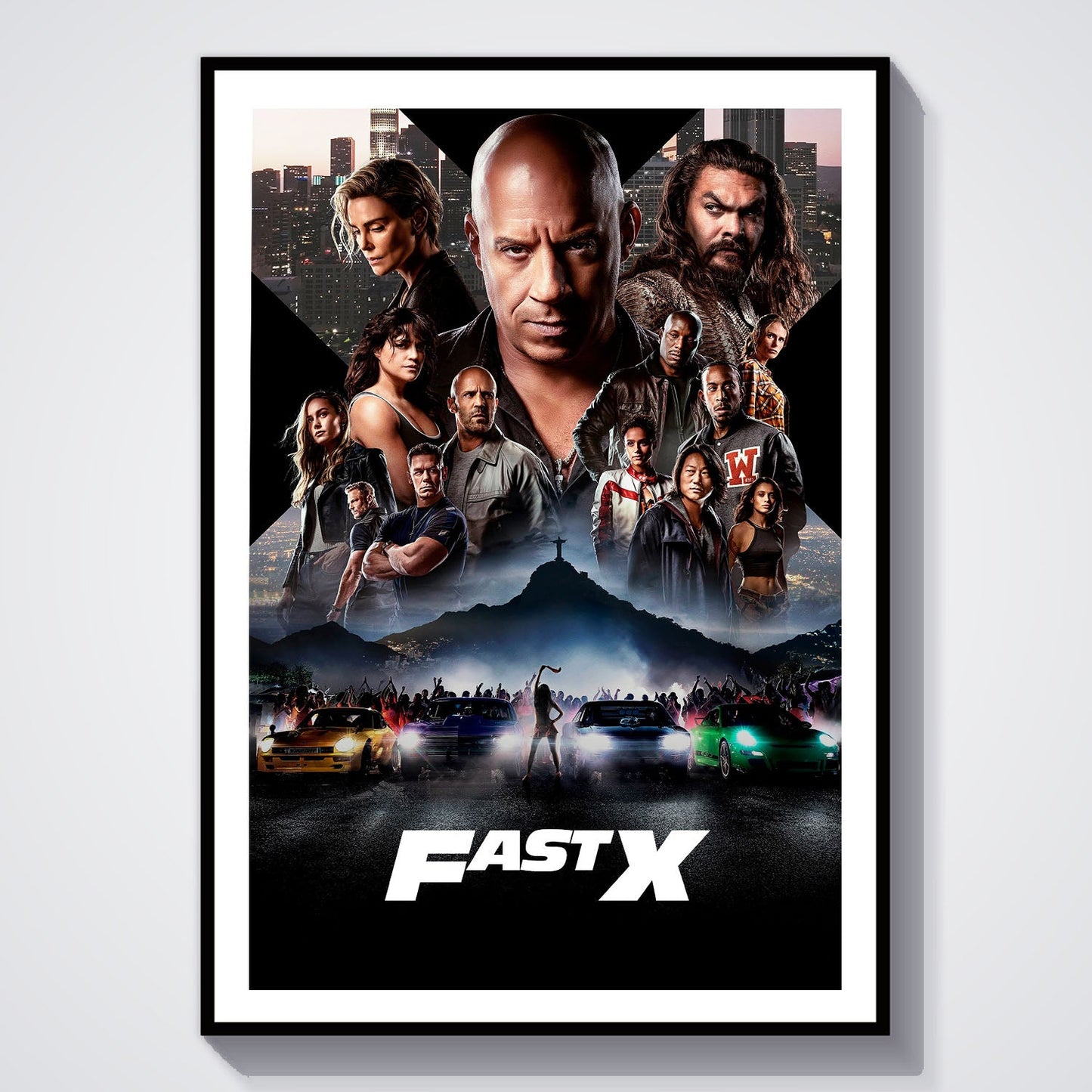 Flex Designs Poster Fast X Classic 8 x 10" Home Goods - Movie 2023 Movie Poster