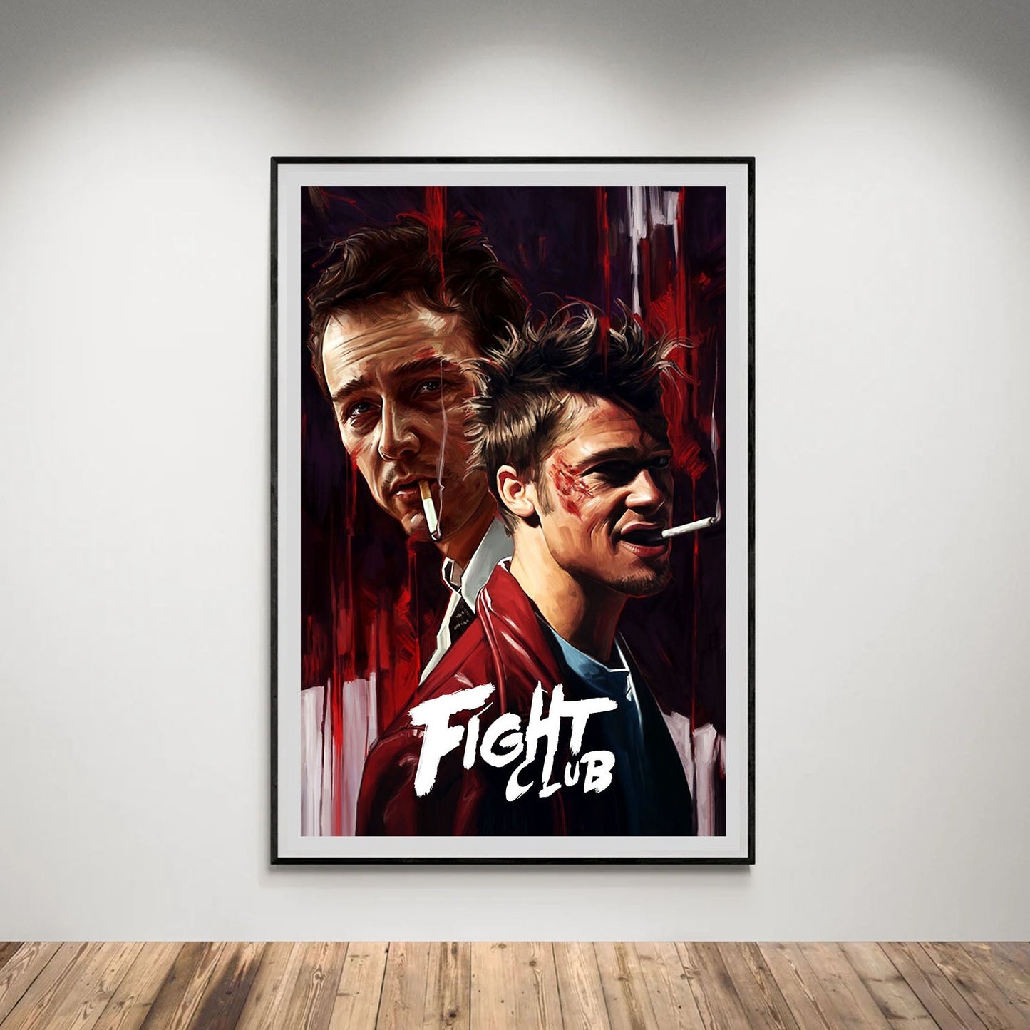 Flex Designs Poster Fight Club Cinematic 5 x 7" Home Goods - Movie 1999 Movie Poster