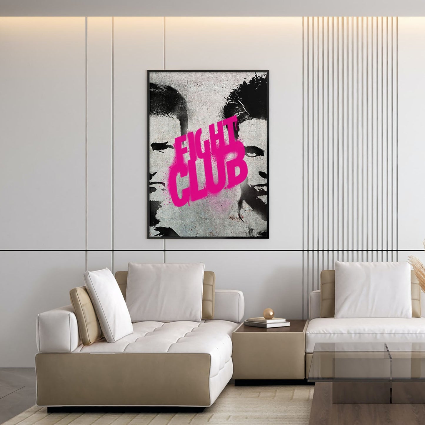 Flex Designs Poster Fight Club Theatrical 5 x 7" Home Goods - Movie 1999 Movie Poster