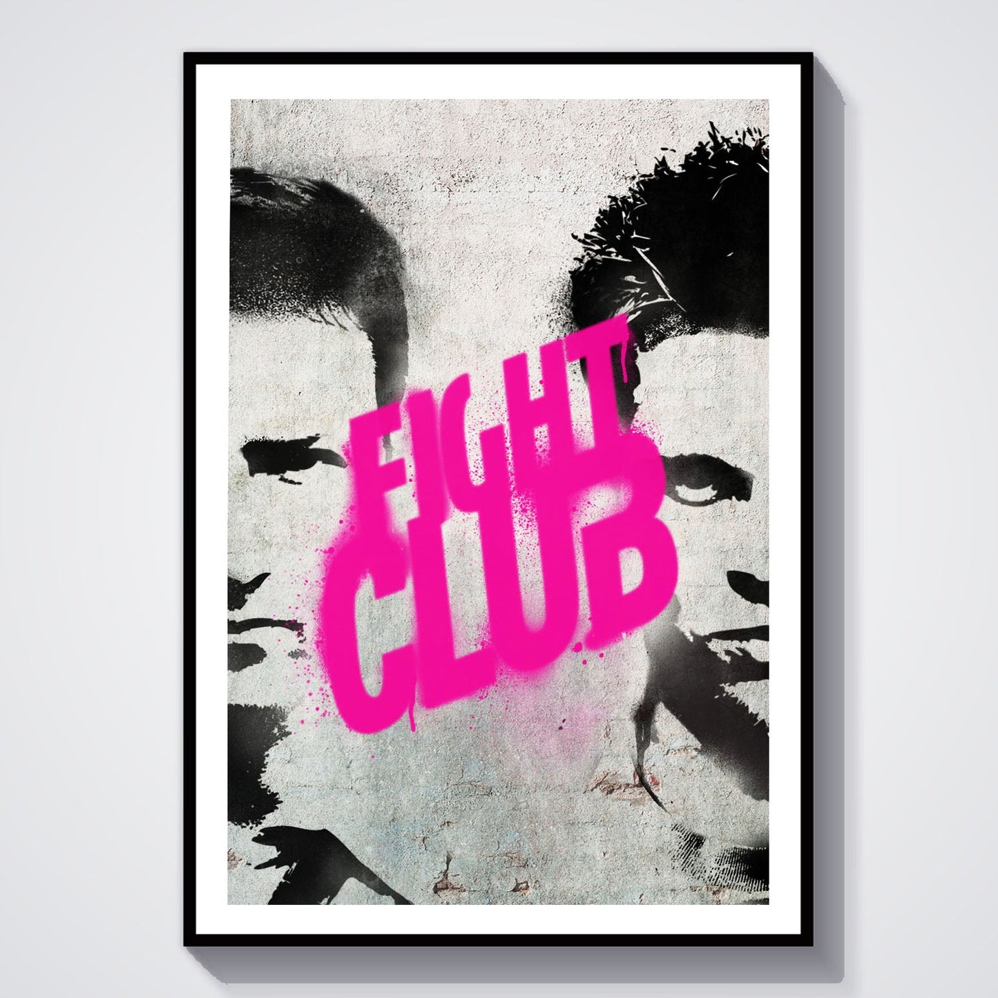 Flex Designs Poster Fight Club Theatrical 8 x 10" Home Goods - Movie 1999 Movie Poster