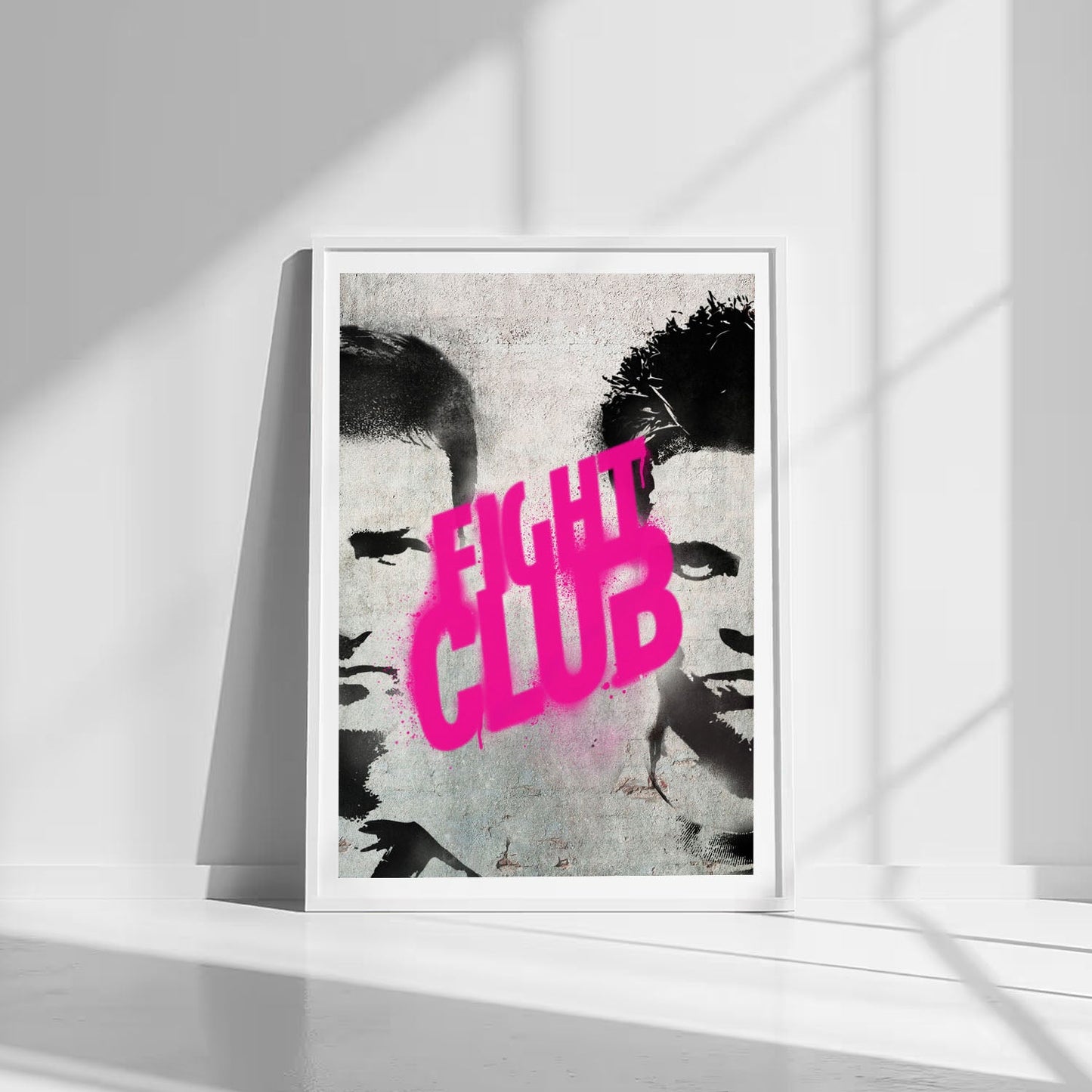 Flex Designs Poster Fight Club Theatrical 8 x 10" Home Goods - Movie 1999 Movie Poster
