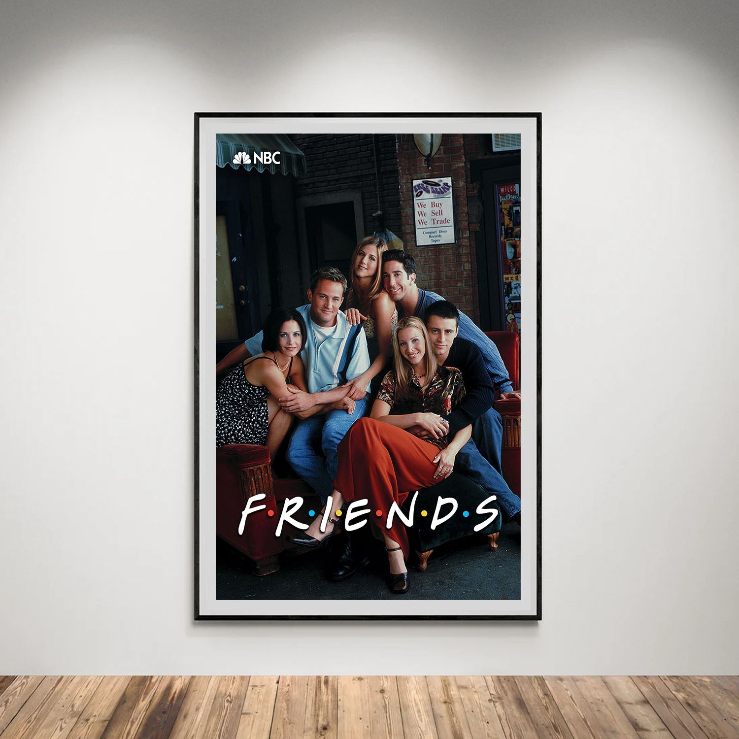 Flex Designs Poster Friends 5 x 7" Home Goods - TV Show 1994 TV Show Poster