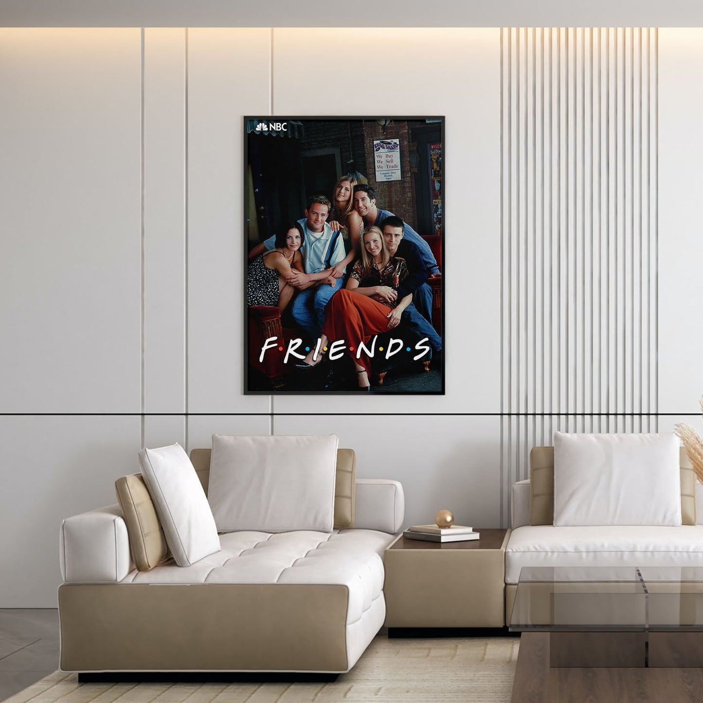 Flex Designs Poster Friends 5 x 7" Home Goods - TV Show 1994 TV Show Poster