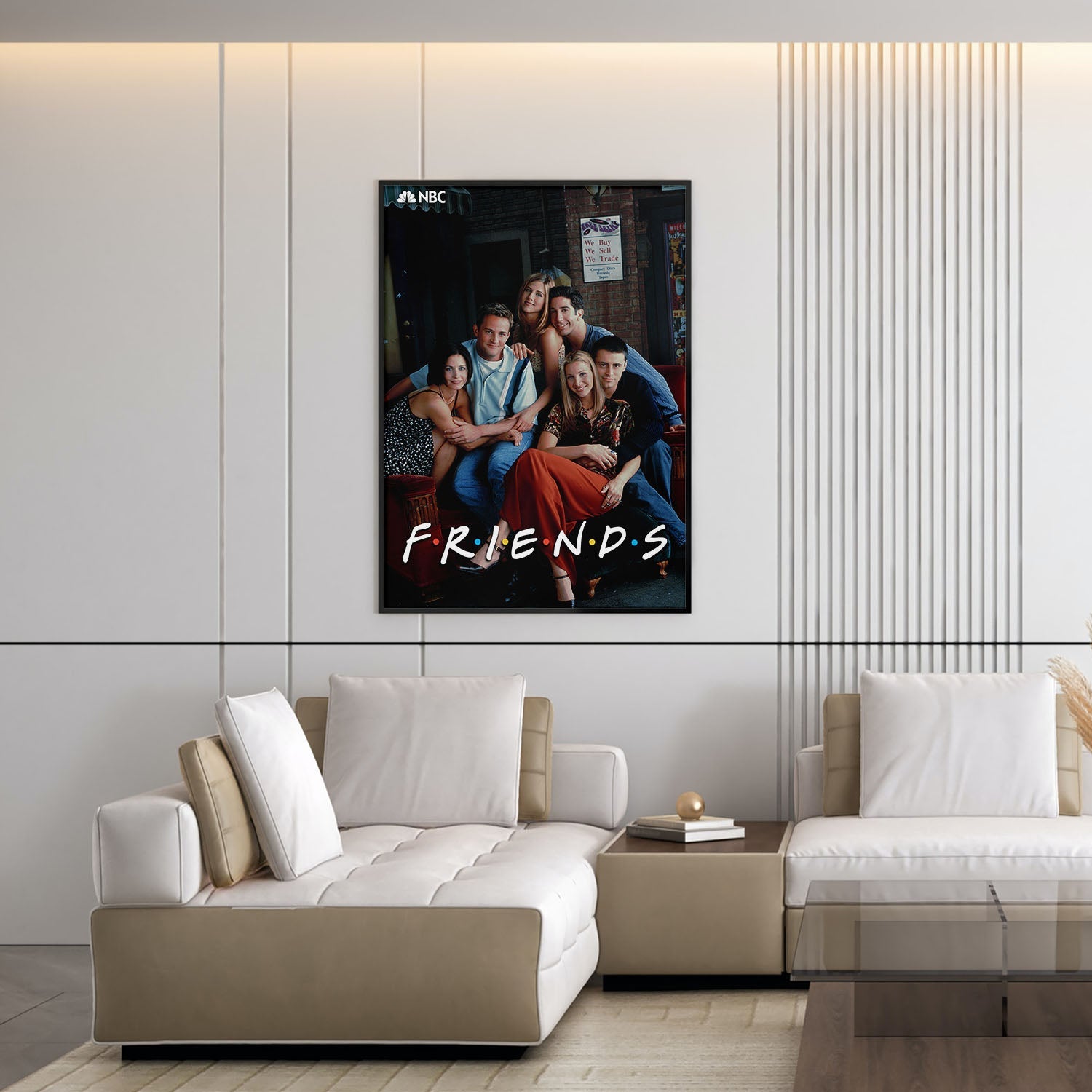 Flex Designs Poster Friends 5 x 7" Home Goods - TV Show 1994 TV Show Poster