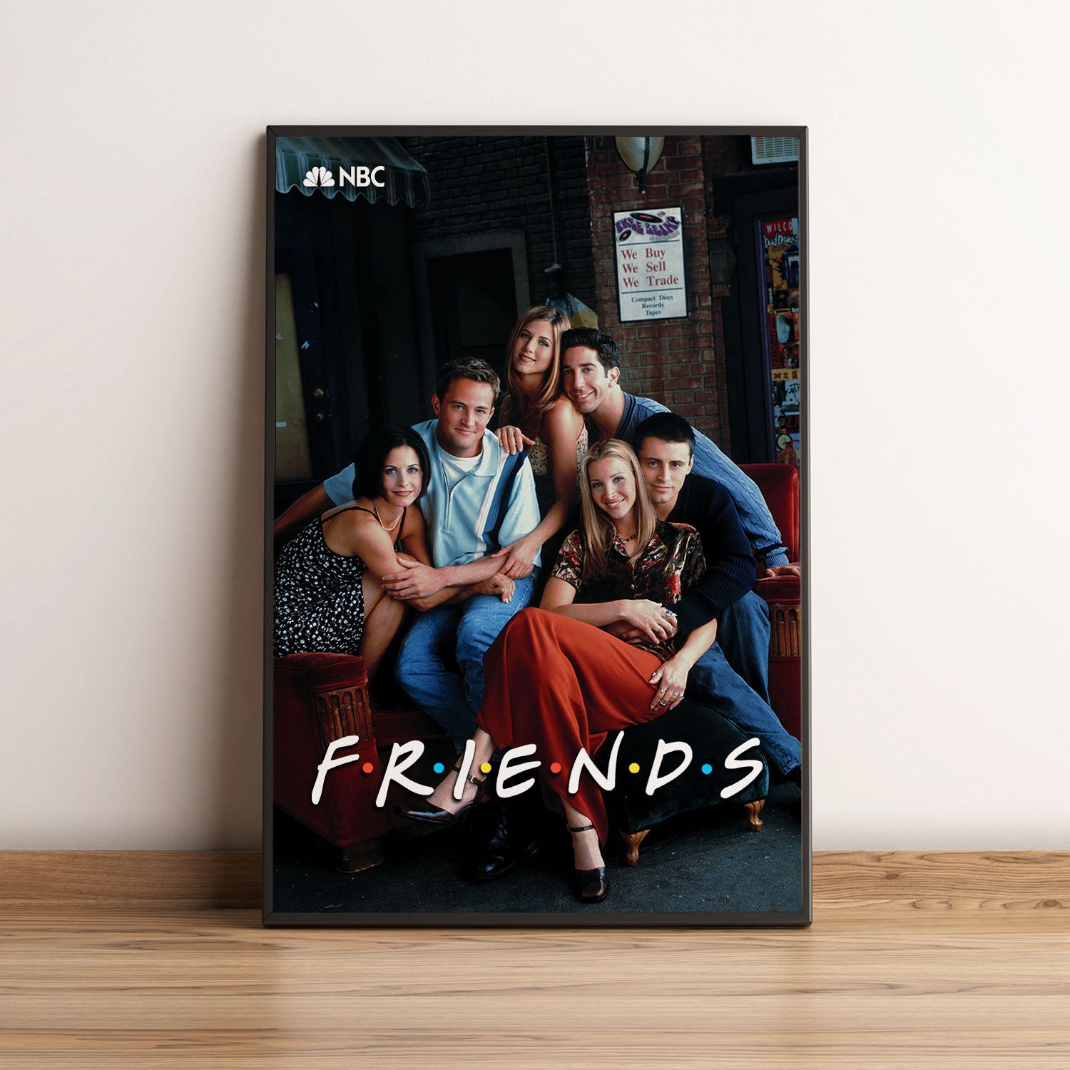 Flex Designs Poster Friends 5 x 7" Home Goods - TV Show 1994 TV Show Poster
