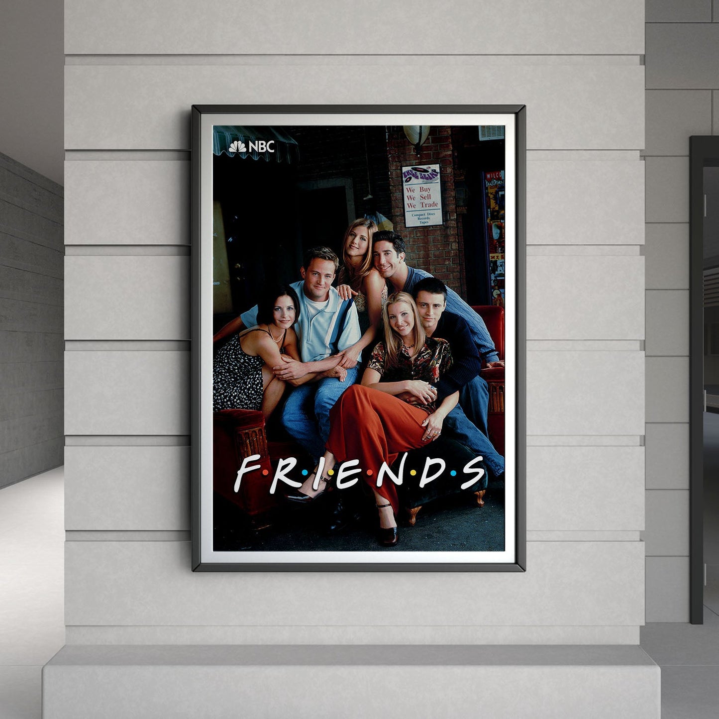 Flex Designs Poster Friends 8 x 10" Home Goods - TV Show 1994 TV Show Poster