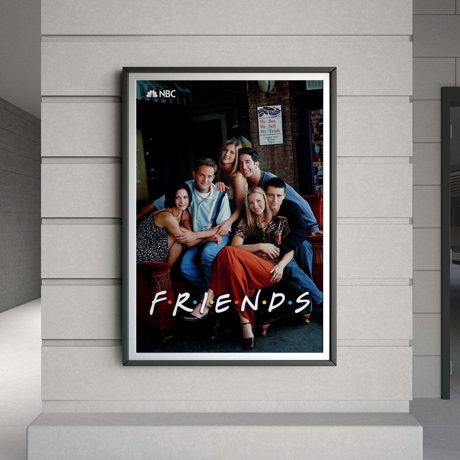 Flex Designs Poster Friends 8 x 10" Home Goods - TV Show 1994 TV Show Poster