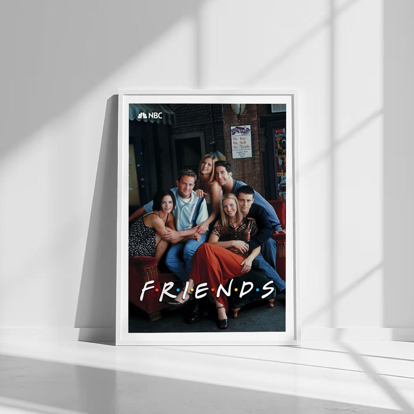 Flex Designs Poster Friends 8 x 10" Home Goods - TV Show 1994 TV Show Poster