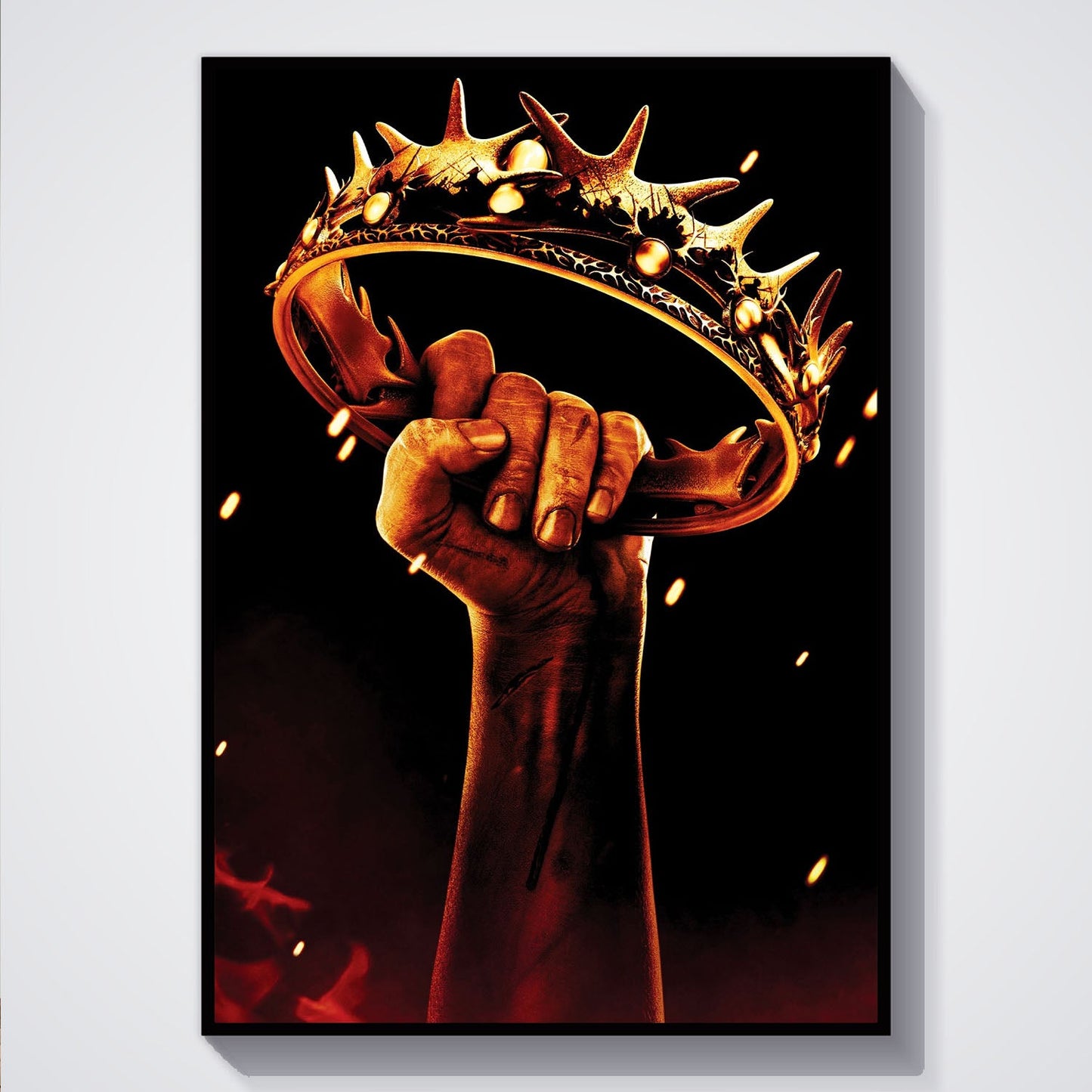 Flex Designs Poster Game of Thrones Crown 5 x 7" Home Goods - TV Show 2011 TV Show Poster