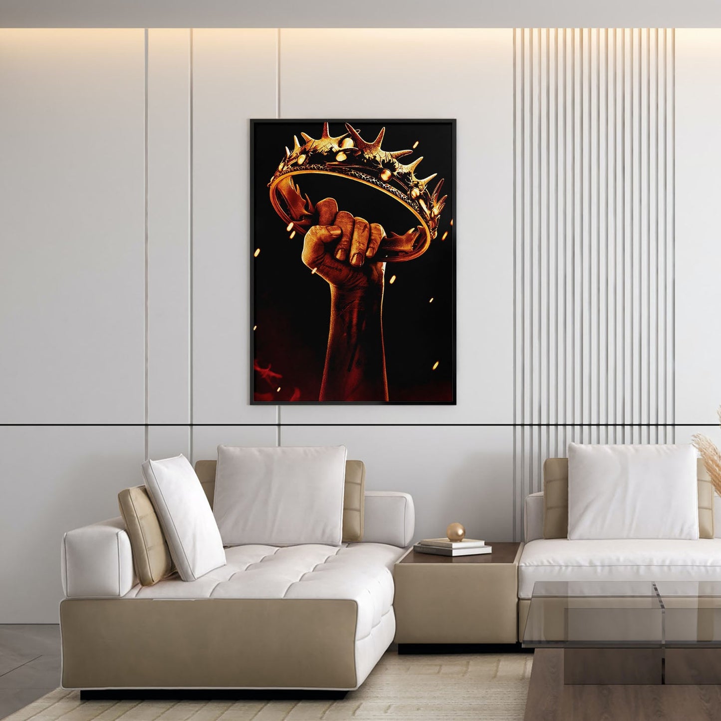 Flex Designs Poster Game of Thrones Crown 5 x 7" Home Goods - TV Show 2011 TV Show Poster